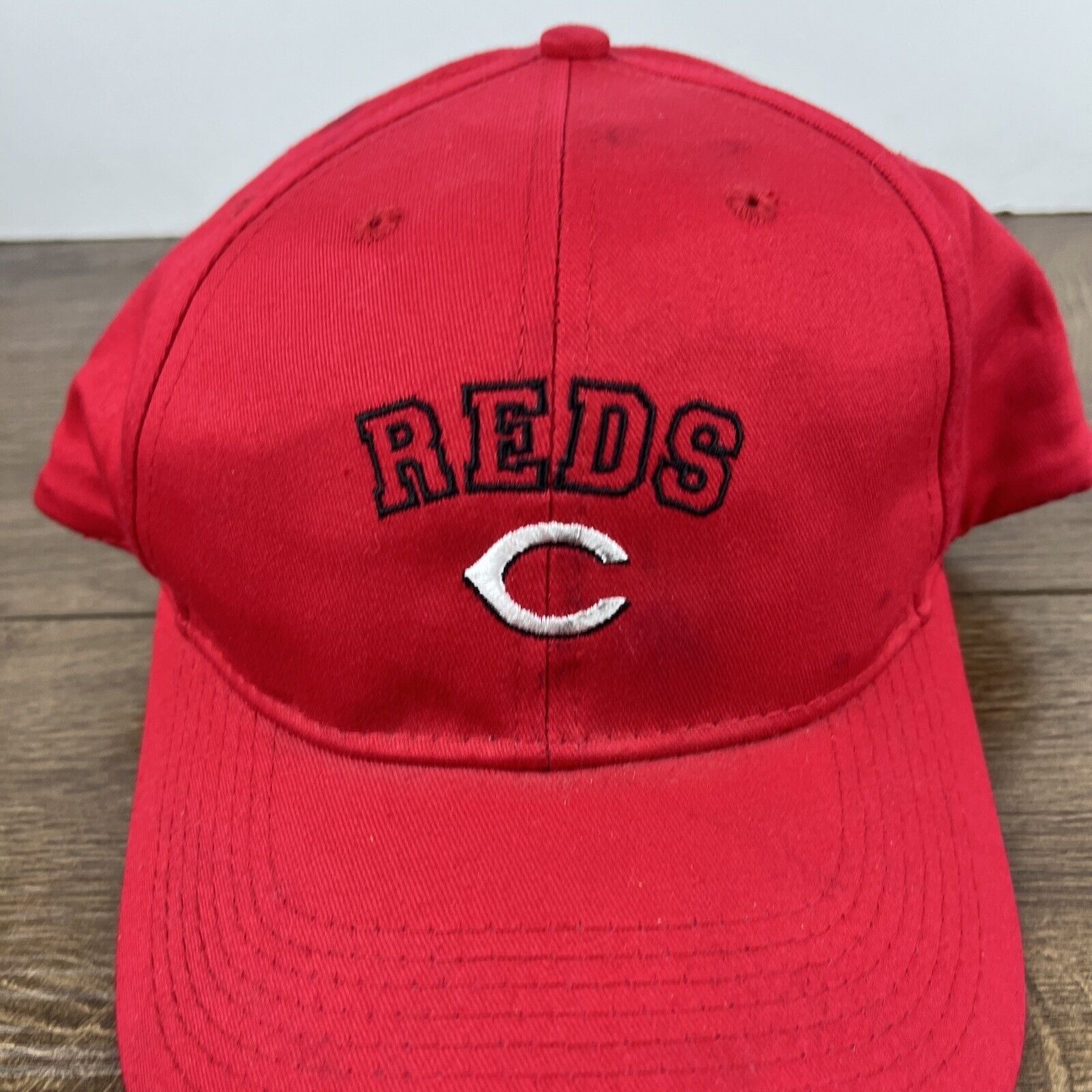 Other Cincinnati Reds MLB Hat Baseball Cap Red Hat Adjustable Adul Size ONE SIZE - 6 Thumbnail