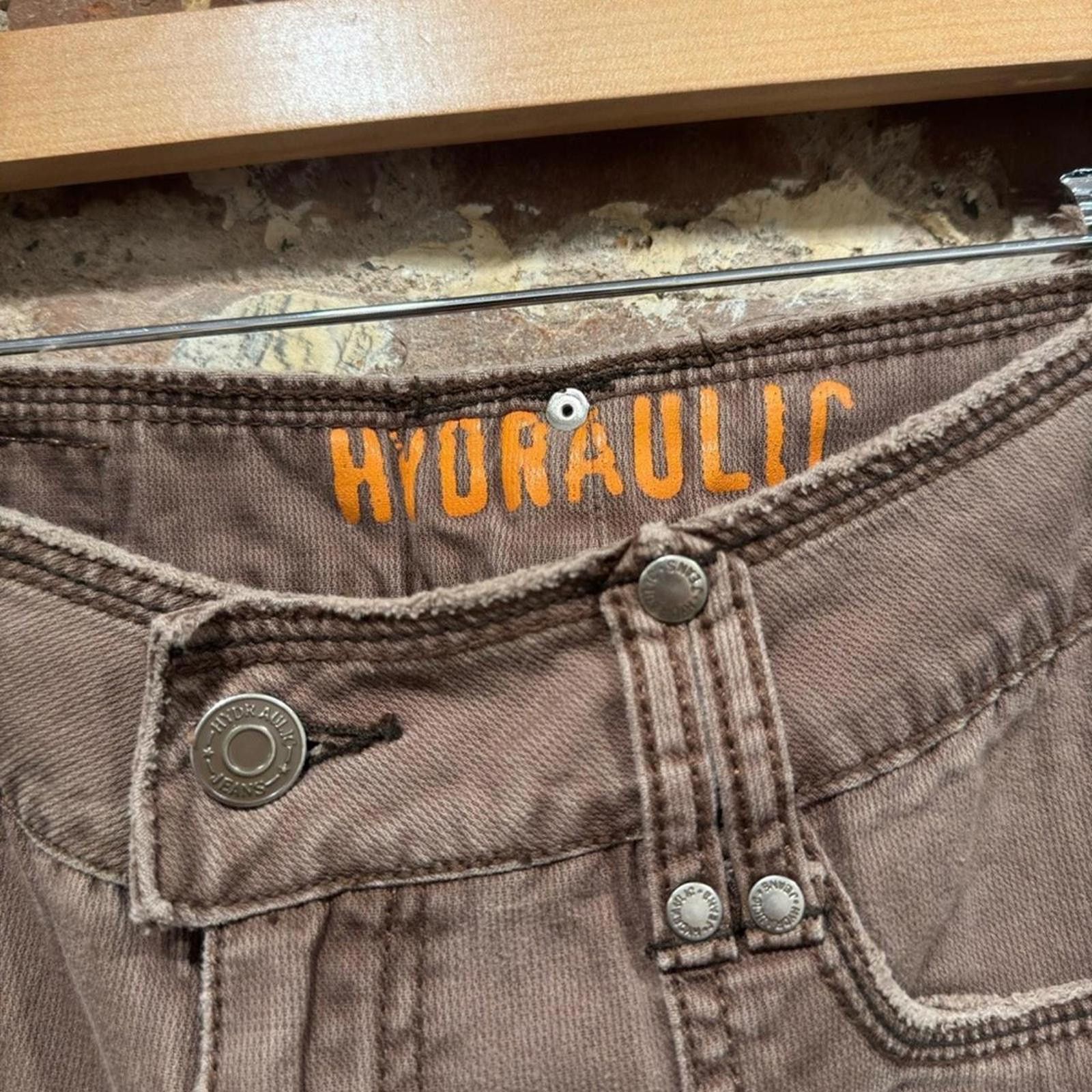 Vintage 1990S HYDRAULIC STRAIGHT LEG JEAN Size 30" / US 8 / IT 44 - 6 Thumbnail