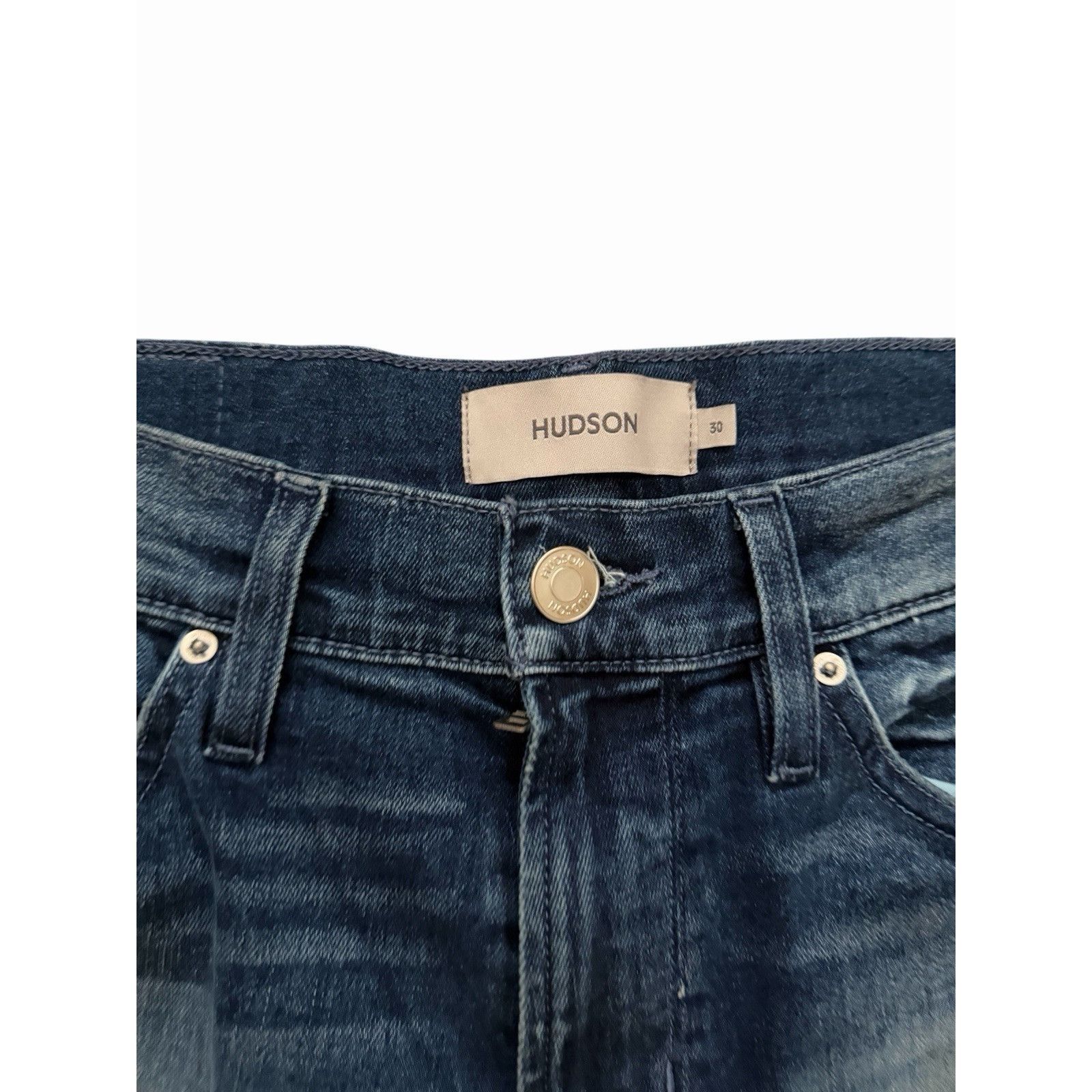 Hudson Hudson Zack Skinny Jeans Mens Denim Blue Size 30/34 Size US 30 / EU 46 - 5 Thumbnail