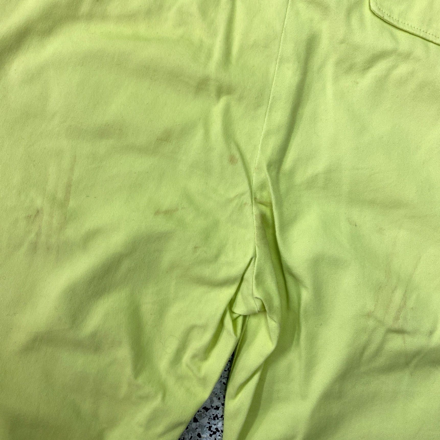 Levi's Levi's Strauss Loose Chinos Pants Mens Sunny Lime 33x31 Green Cotton Blend Regular Wide-Leg Casual Vintage No 90s? Size US 33 - 4 Thumbnail