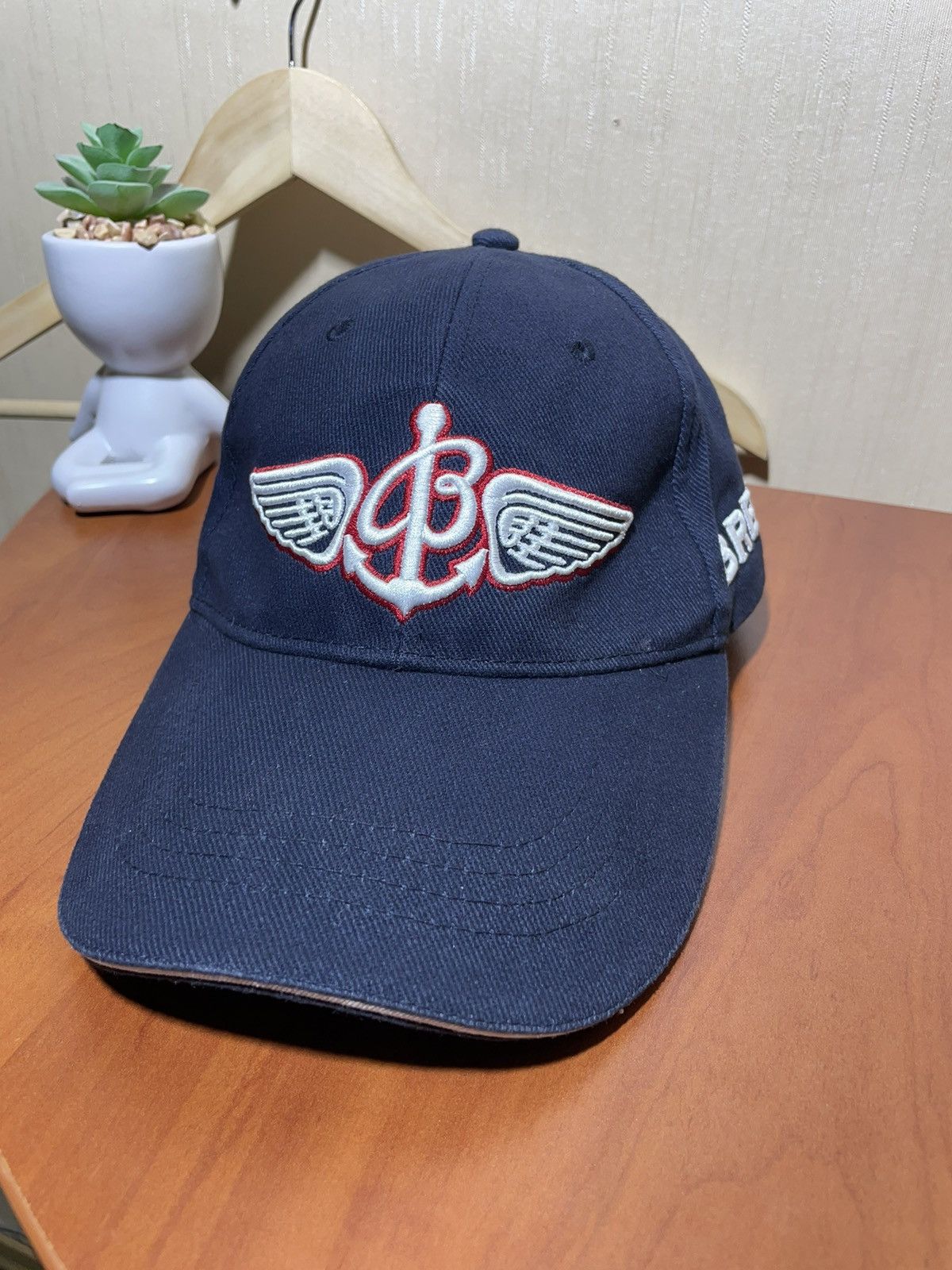 Breitling × Vintage Breitling vintage streetwear cap Size ONE SIZE - 1 Thumbnail