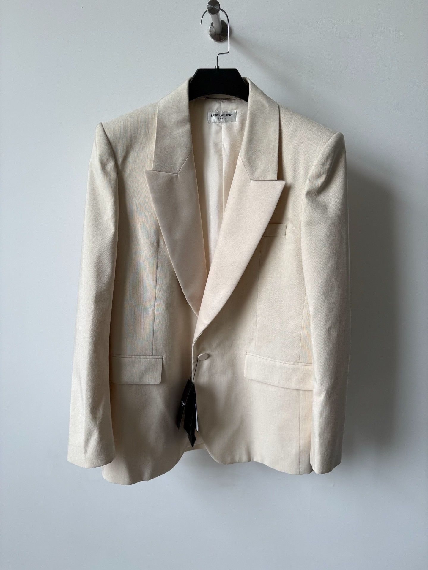 Saint Laurent Paris Saint Laurent Runway Padded Shoulder Blazer Size US M / EU 48-50 / 2 - 1 Thumbnail