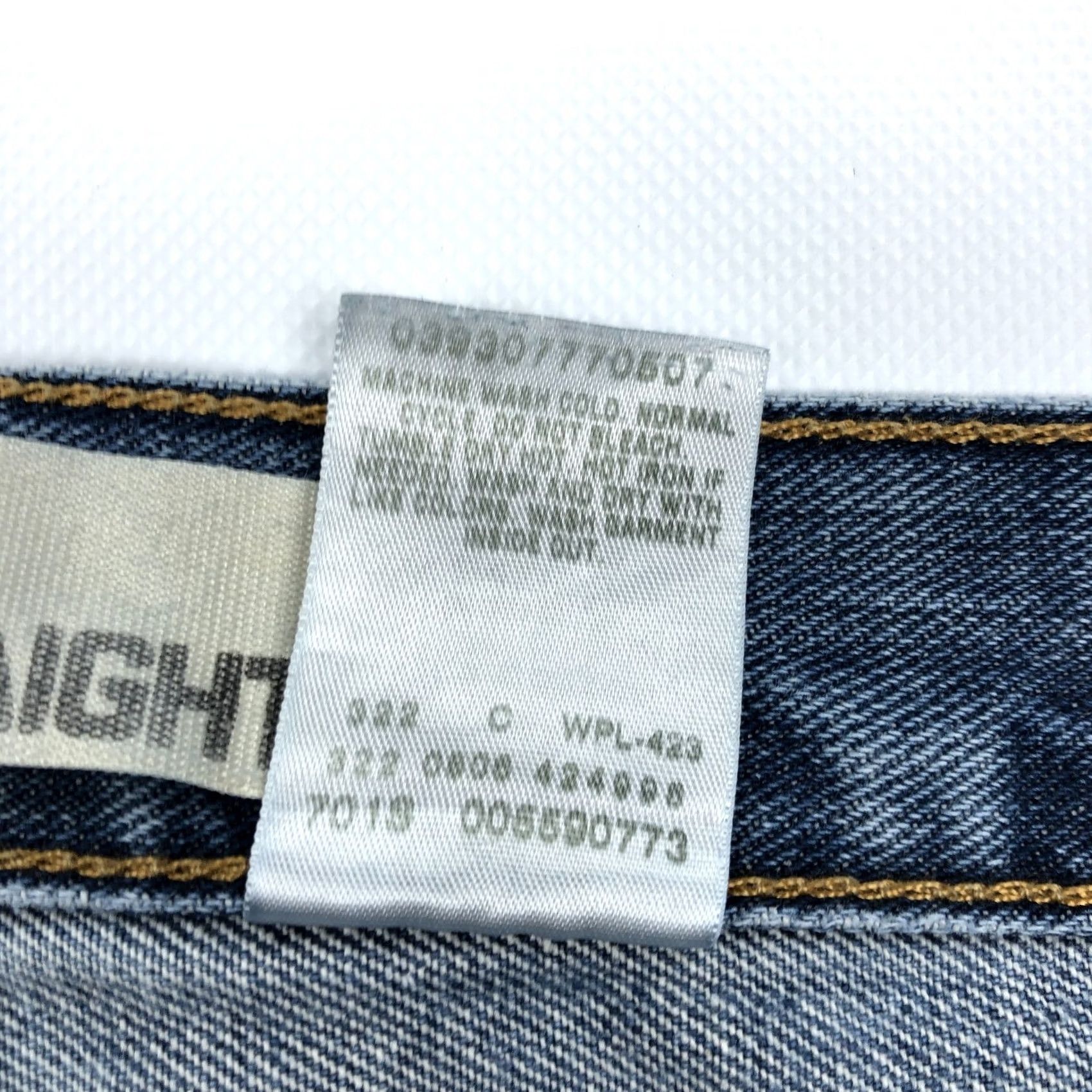Levi's Levi's 559 Jeans Straight 36x34 Medium Wash Denim Distress Fade 5-Pocket Men Regular Zip Button"} Size US 36 / EU 52 - 4 Thumbnail