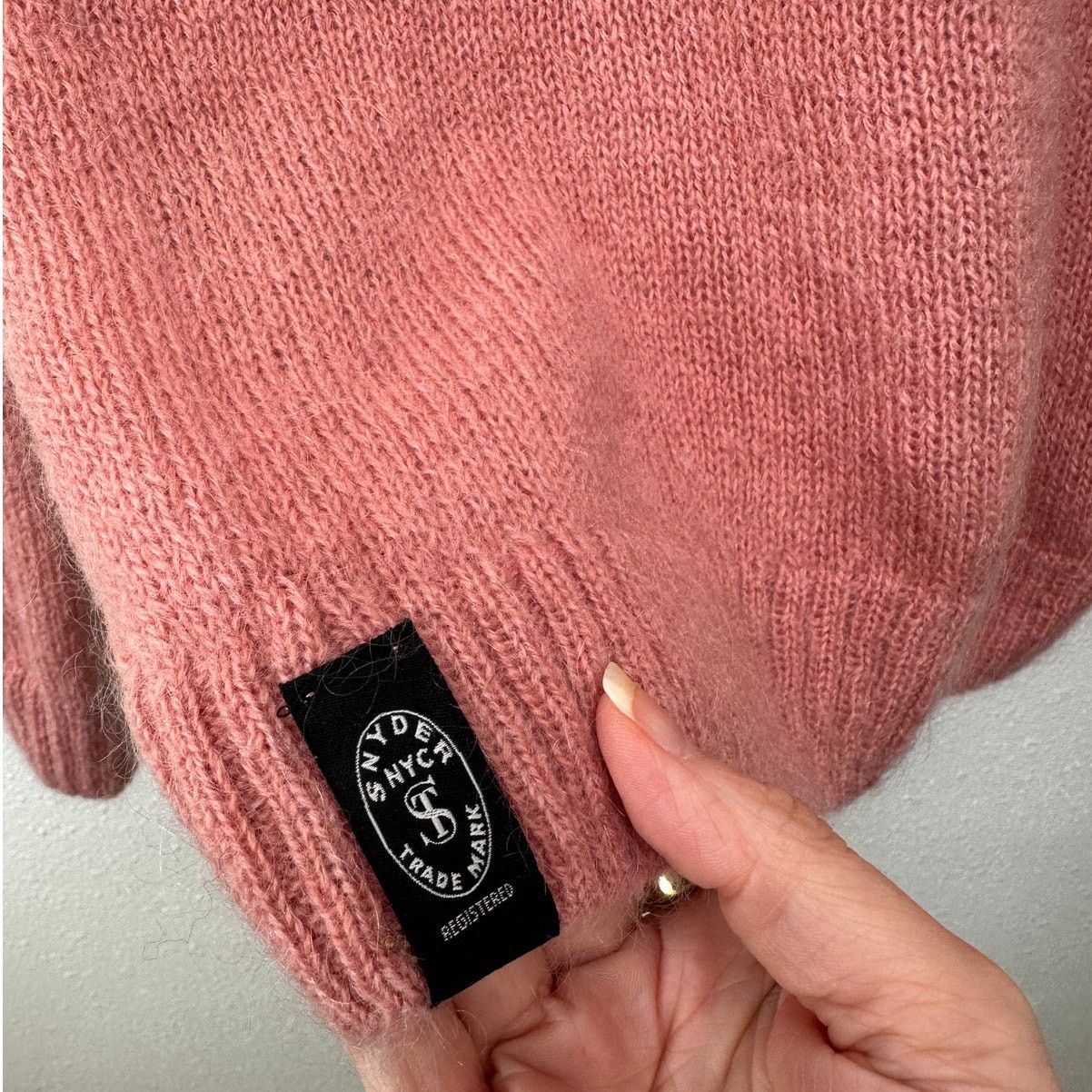 Todd Snyder Todd Snyder Mohair Sweater Polo Mens Medium Mauve Pink Size US M / EU 48-50 / 2 - 8 Thumbnail