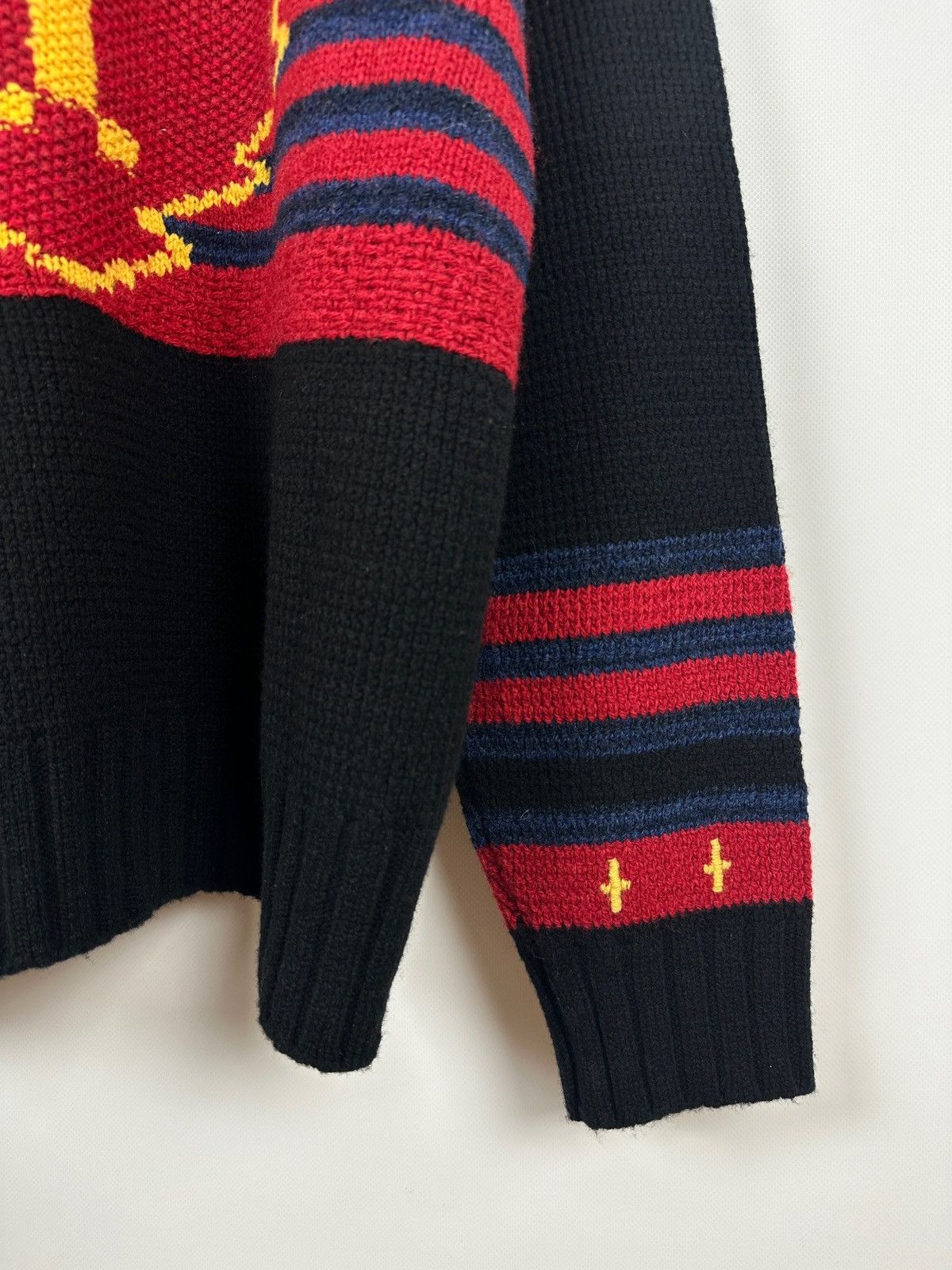 Polo Ralph Lauren Polo Ralph Lauren x Naiomi Glasses Wool/Cashmere Sweater Size US XXL / EU 58 / 5 - 20 Thumbnail