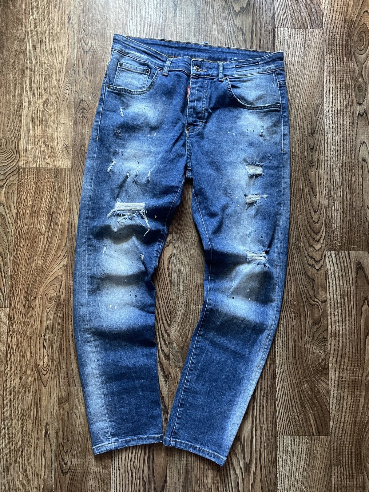Dsquared2 🇮🇹 Dsquared2 Jeans Made In Italy Size US 34 / EU 50 - 1 Thumbnail