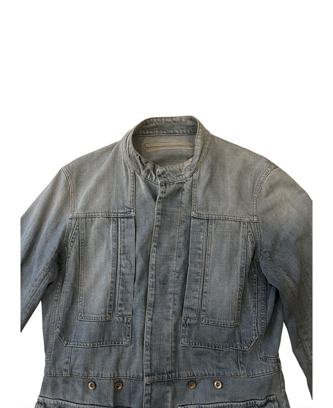 Rick Owens Drkshdw Rick Owens DRKSHDW Mastodon Denim Jacket Size US L / EU 52-54 / 3 - 4 Thumbnail