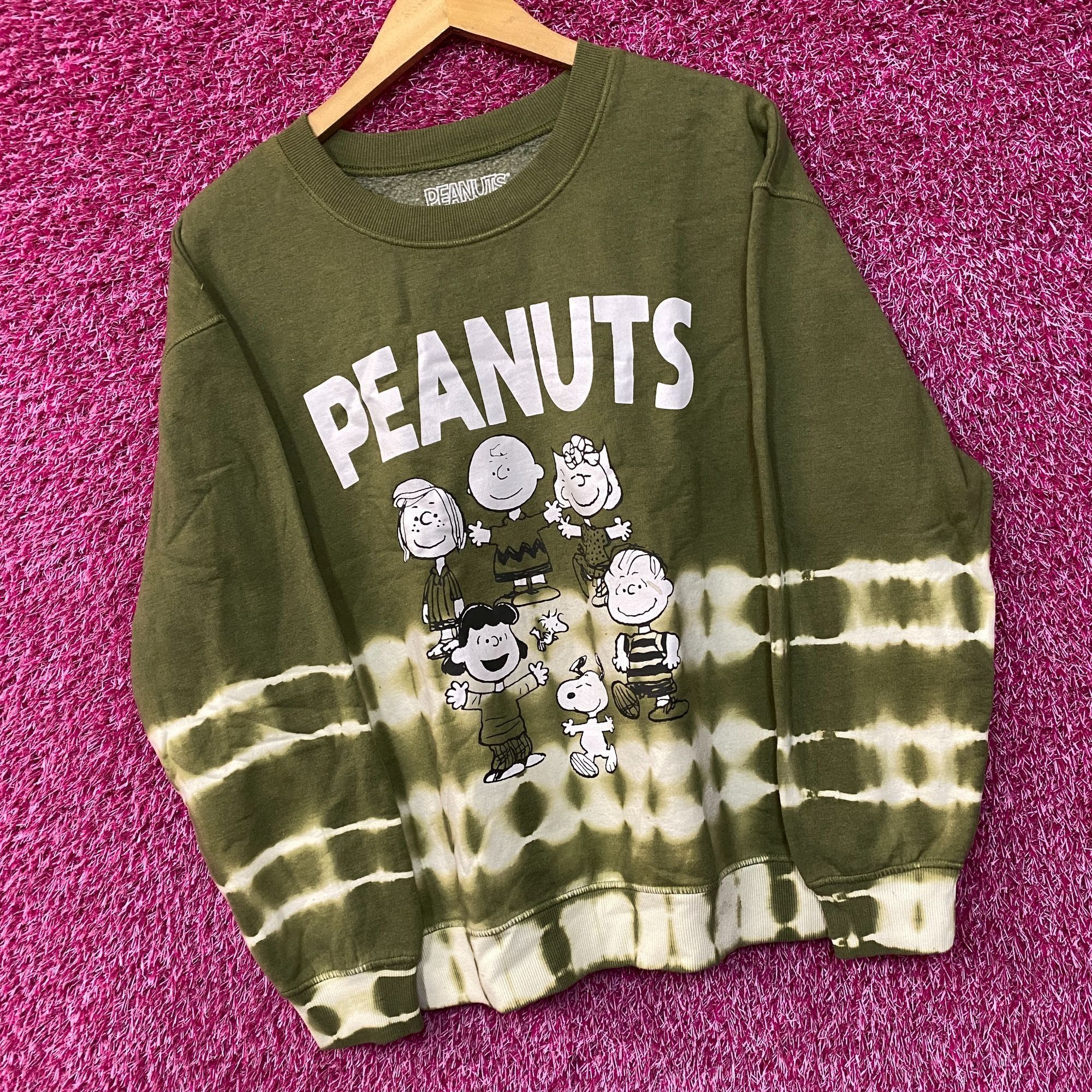 Peanuts Peanuts Character Tie-Dye Graphic Sweatshirt Medium Size US M / EU 48-50 / 2 - 3 Thumbnail