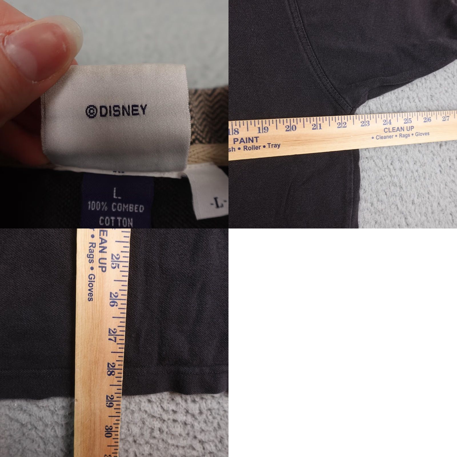 Disney VINTAGE Disney Disney Cruise Line Polo Shirt Mens L Black Mickey Mouse Classic Embroidered Size US L / EU 52-54 / 3 - 9 Thumbnail
