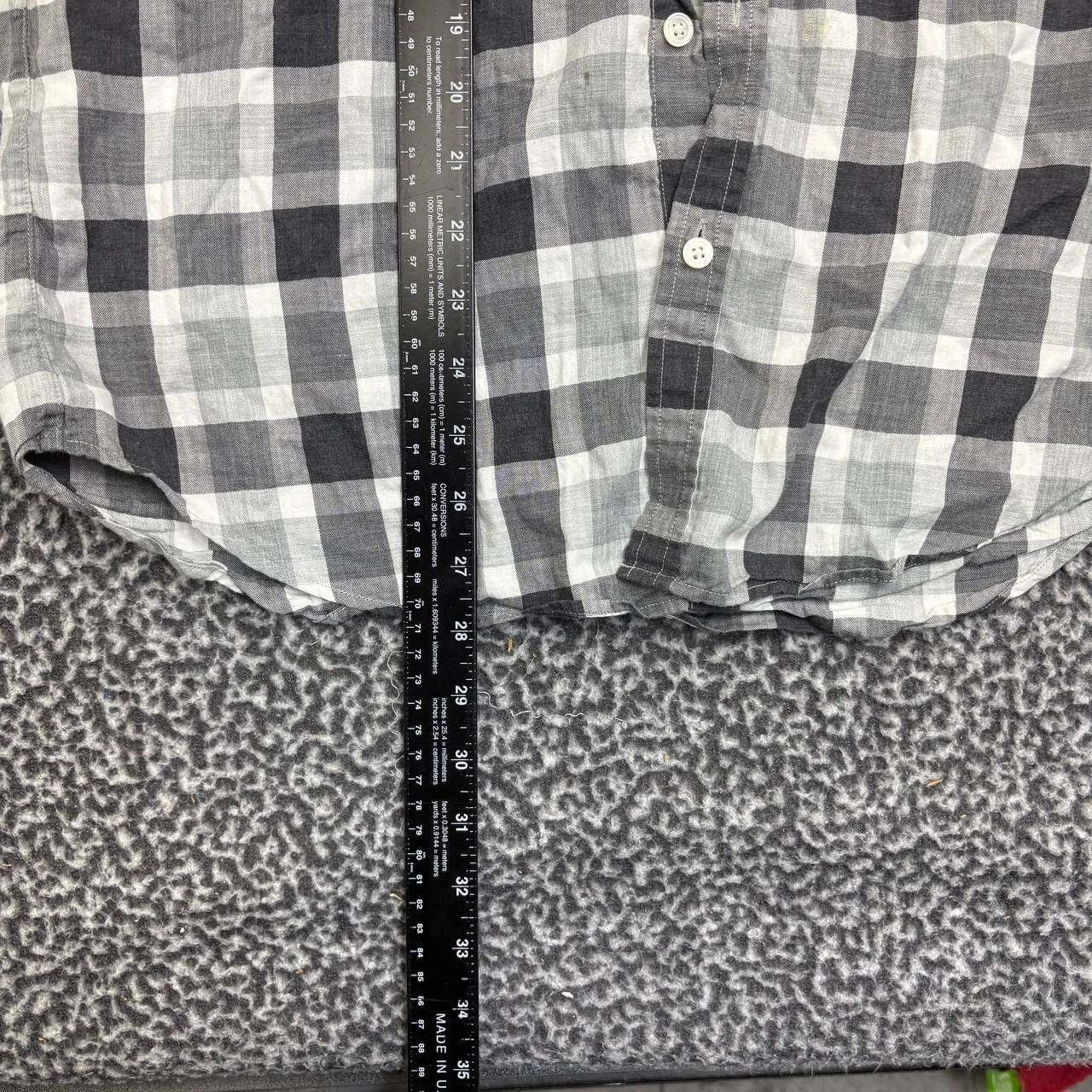 Theory Theory Shirt Men Checked Button Up Long Sleeve Collared M Size US M / EU 48-50 / 2 - 3 Thumbnail