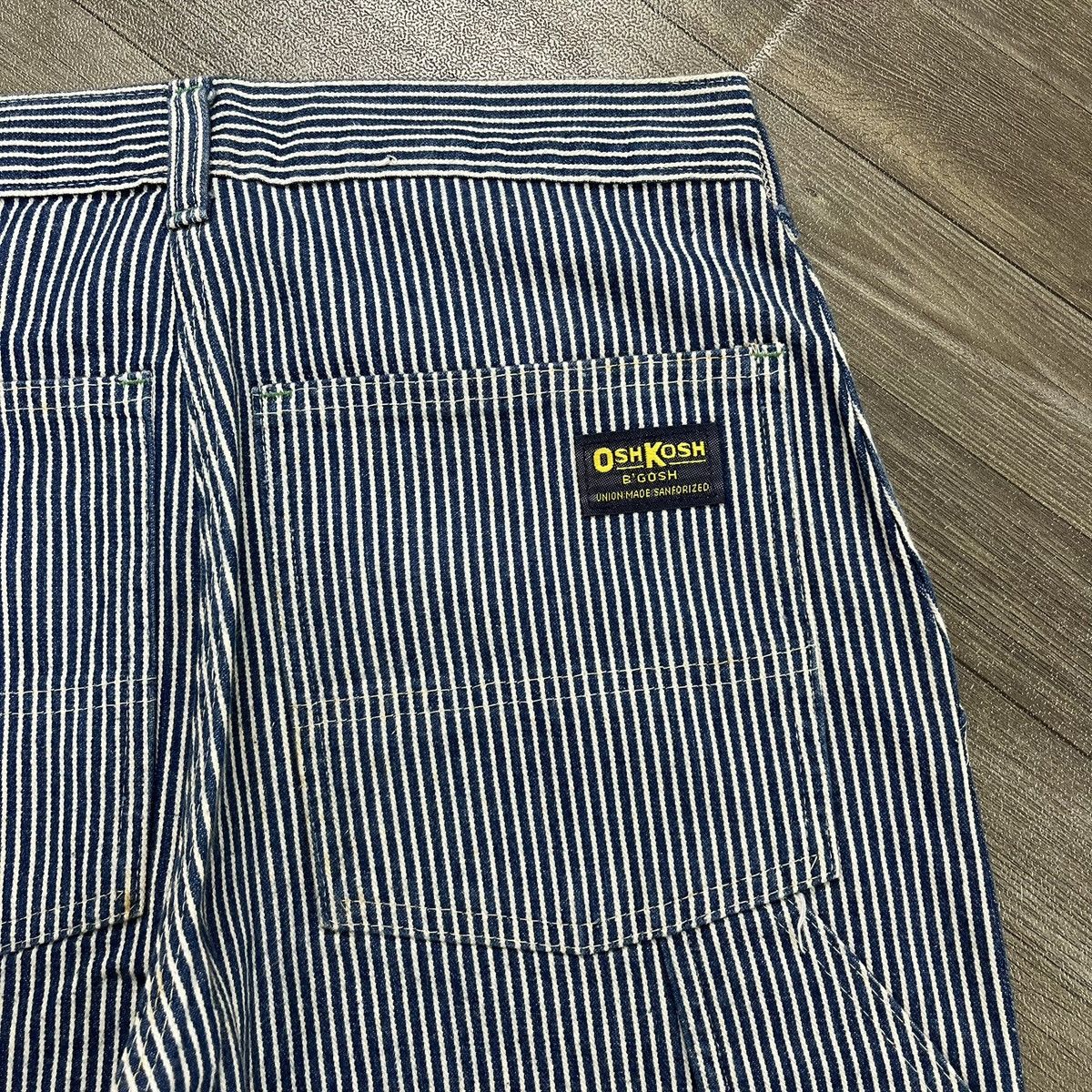 Oshkosh Vintage Oshkosh B’Gosh Union Made Hickory Carpenter Pants Size US 30 / EU 46 - 6 Thumbnail