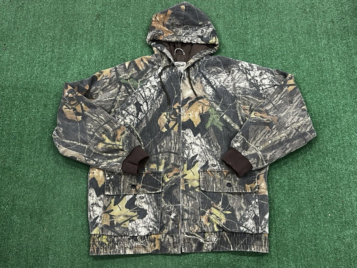 Vintage Vintage Y2k Fieldstaff Mossy Oak Camo Jacket Size US L / EU 52-54 / 3 - 1 Thumbnail
