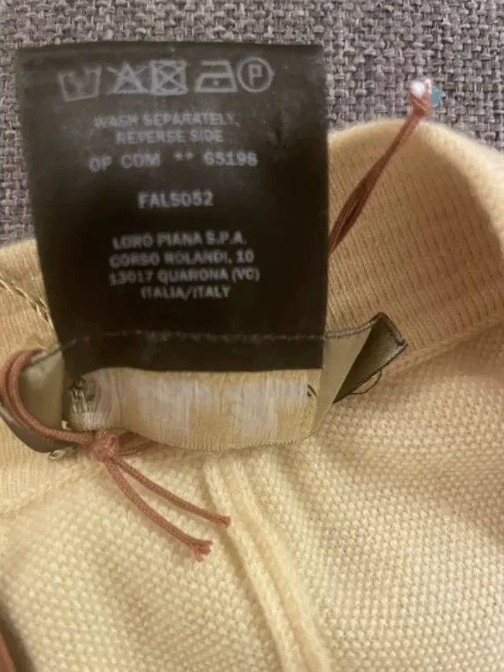 Loro Piana LORO PIANA Woman's cashmere extra large pants XL size Size 28" / US 6 / IT 42 - 7 Thumbnail