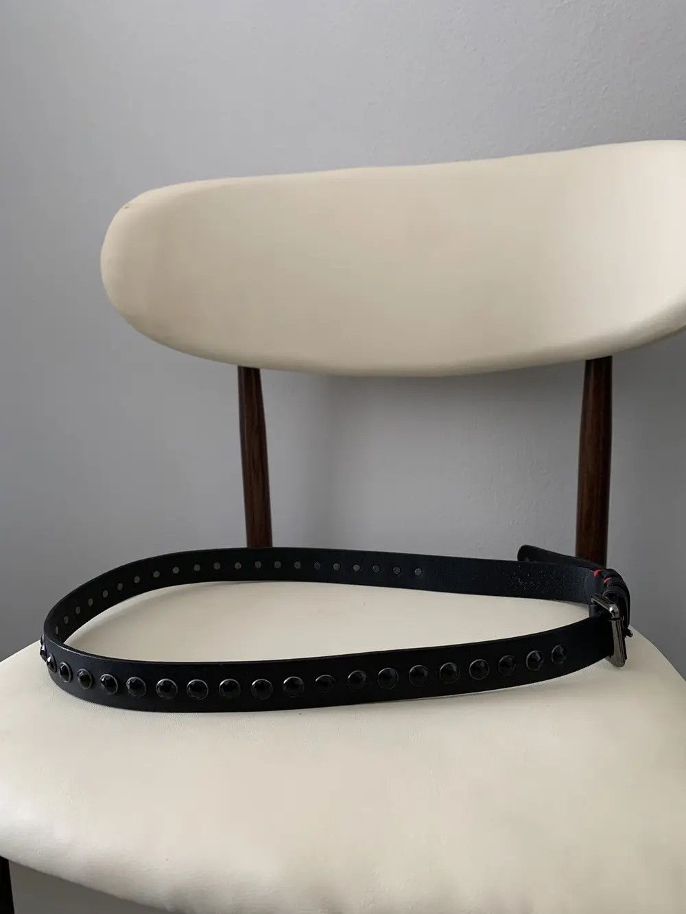 Genuine Leather 2000s Redpepper Studded Lesther Belt Archive Japan Size 32 - 4 Thumbnail