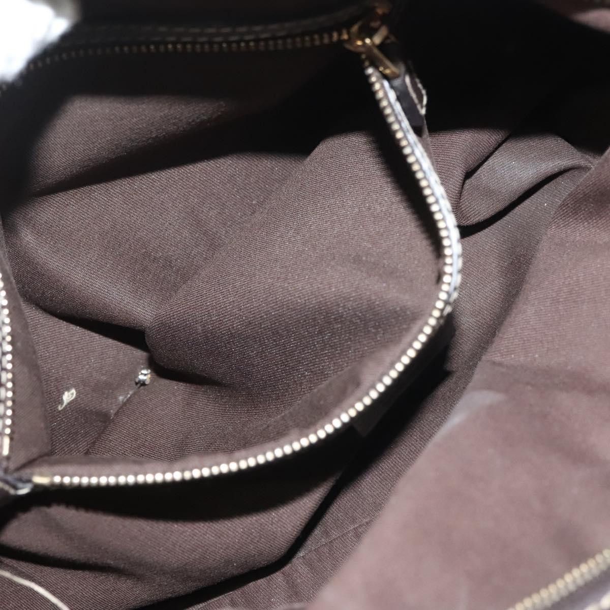 Gucci GUCCI GG Crystal Hand Bag Coated Canvas Beige Gold Size ONE SIZE - 20 Thumbnail