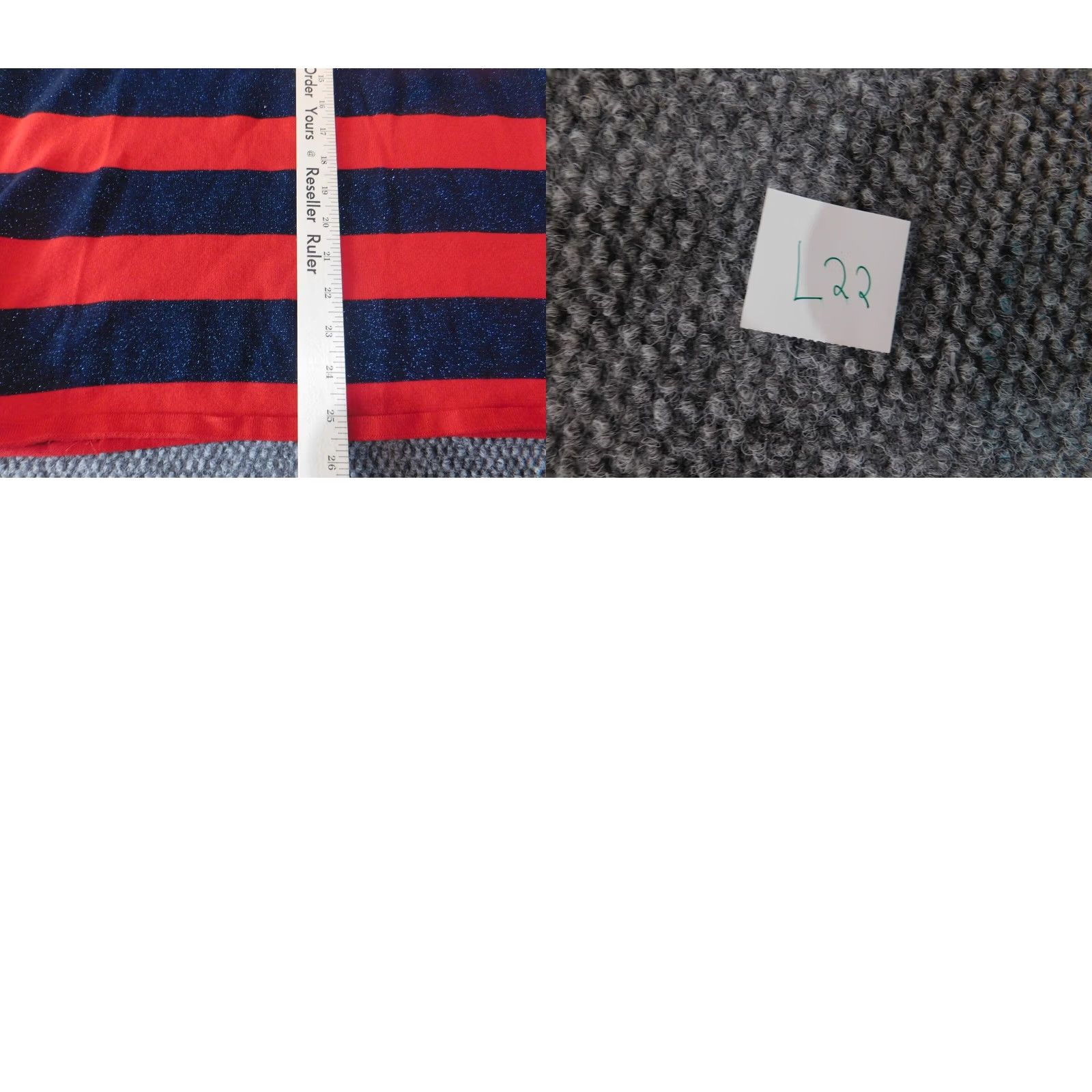Tommy Hilfiger Tommy Hilfiger Womens Sweater L Red Striped Pullover Crew Neck 1/4 Zip Bell Sleeve Classic Casual Size L / US 10 / IT 46 - 9 Thumbnail