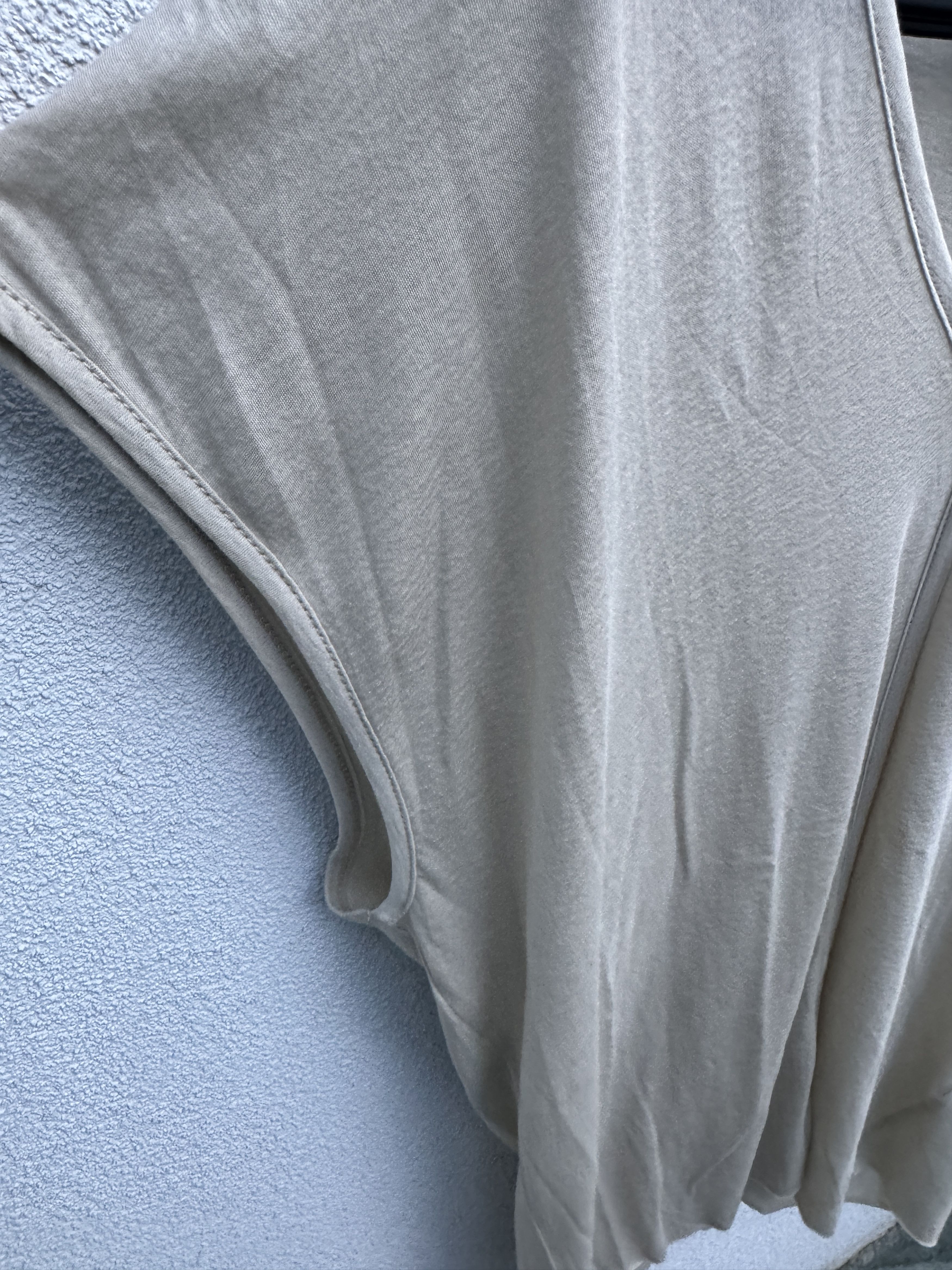 Thom Krom Thom Krom Beige Ultra Light Cotton Quality Long Tank Top L Size M / US 6-8 / IT 42-44 - 8 Thumbnail