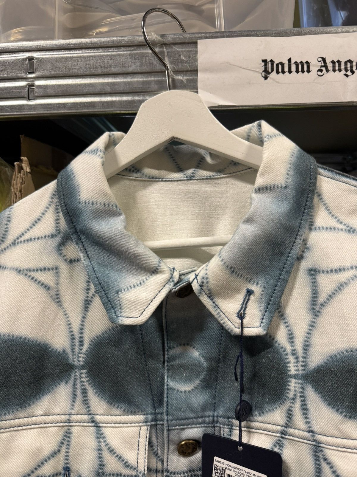 Louis Vuitton Louis Vuitton Shibori Overshirt Denim Jacket NEW 3500$ Size US XL / EU 56 / 4 - 4 Thumbnail