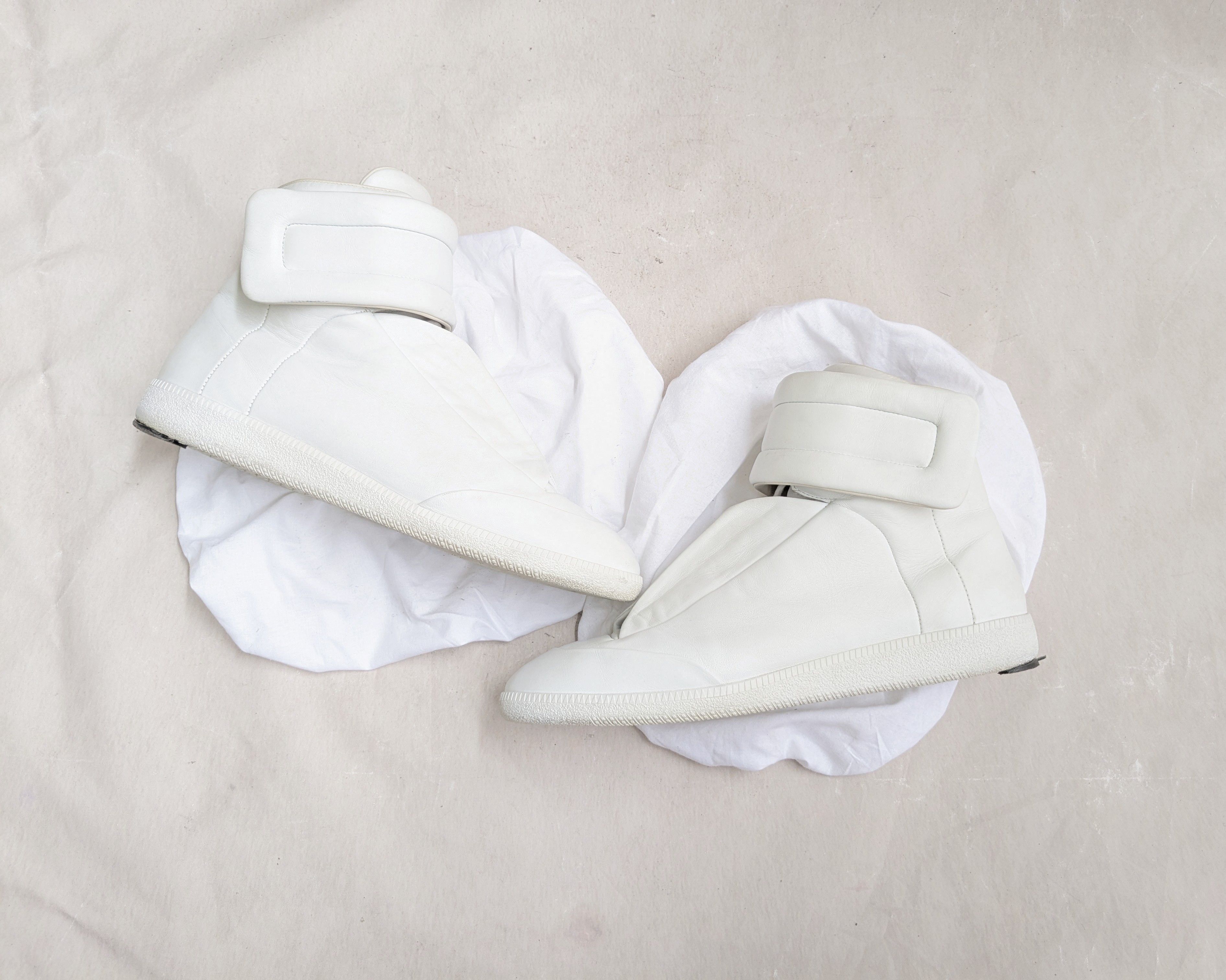 Maison Margiela Future White 14 47 Leather High Tops
