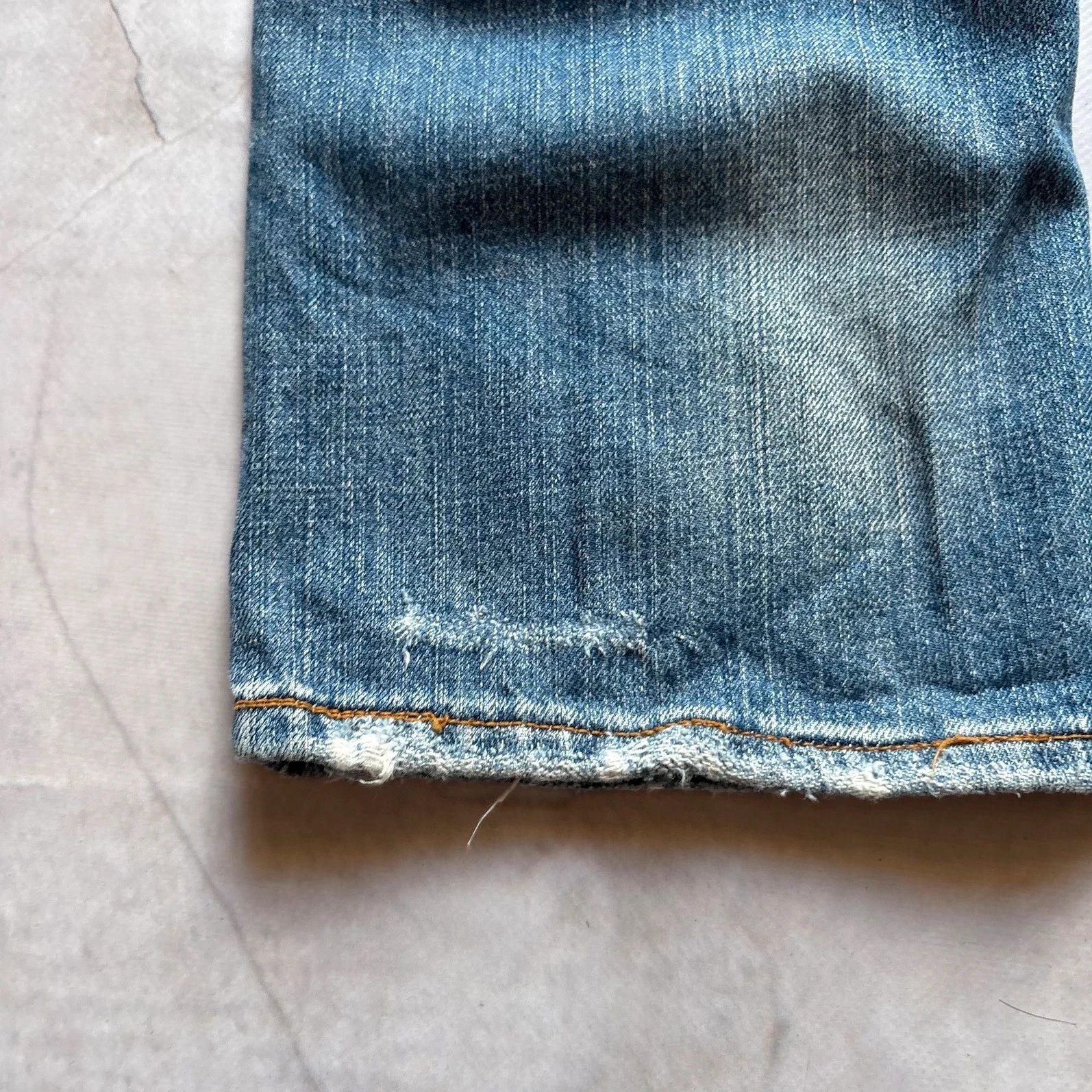 Hysteric Glamour 00s Angel Devil Wings Jeans Gothic trashed Punk avant garde Size US 32 / EU 48 - 13 Thumbnail