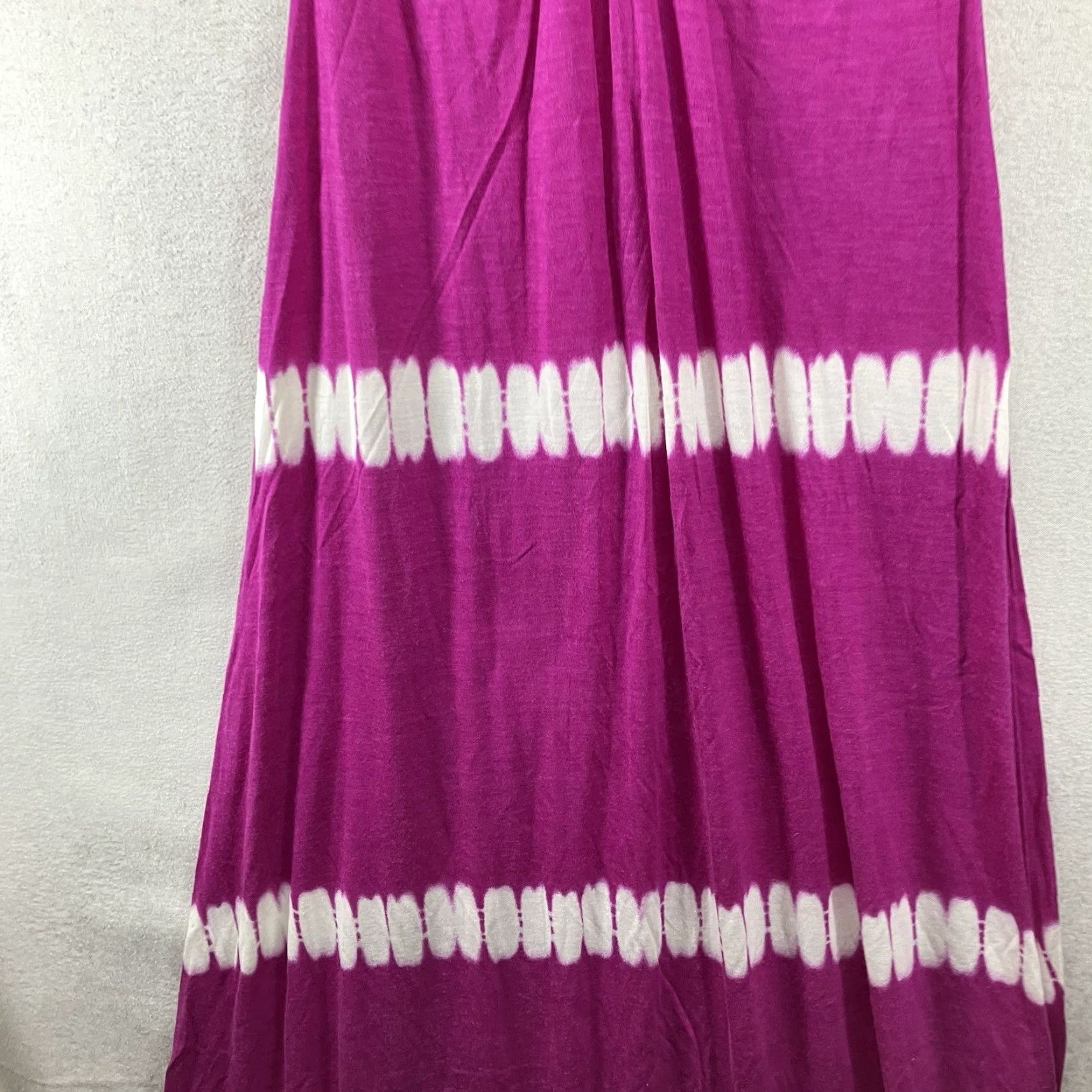 Vintage VINTAGE INC International Concepts Women’s Dress Sleeveless Long Pink Tie-Dye Y2K Bohemian Beach Party Formal 90s Size S / US 4 / IT 40 - 6 Thumbnail