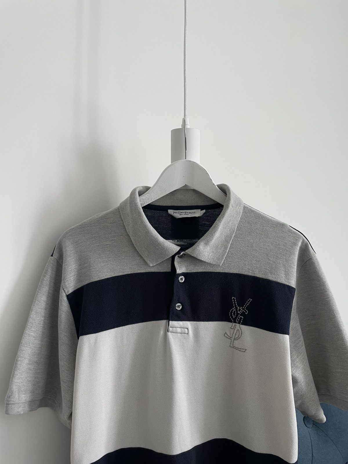 Yves Saint Laurent Vintage Yves Saint Laurent 90’s Polos T-Shirt RAEE Size US L / EU 52-54 / 3 - 2 Thumbnail