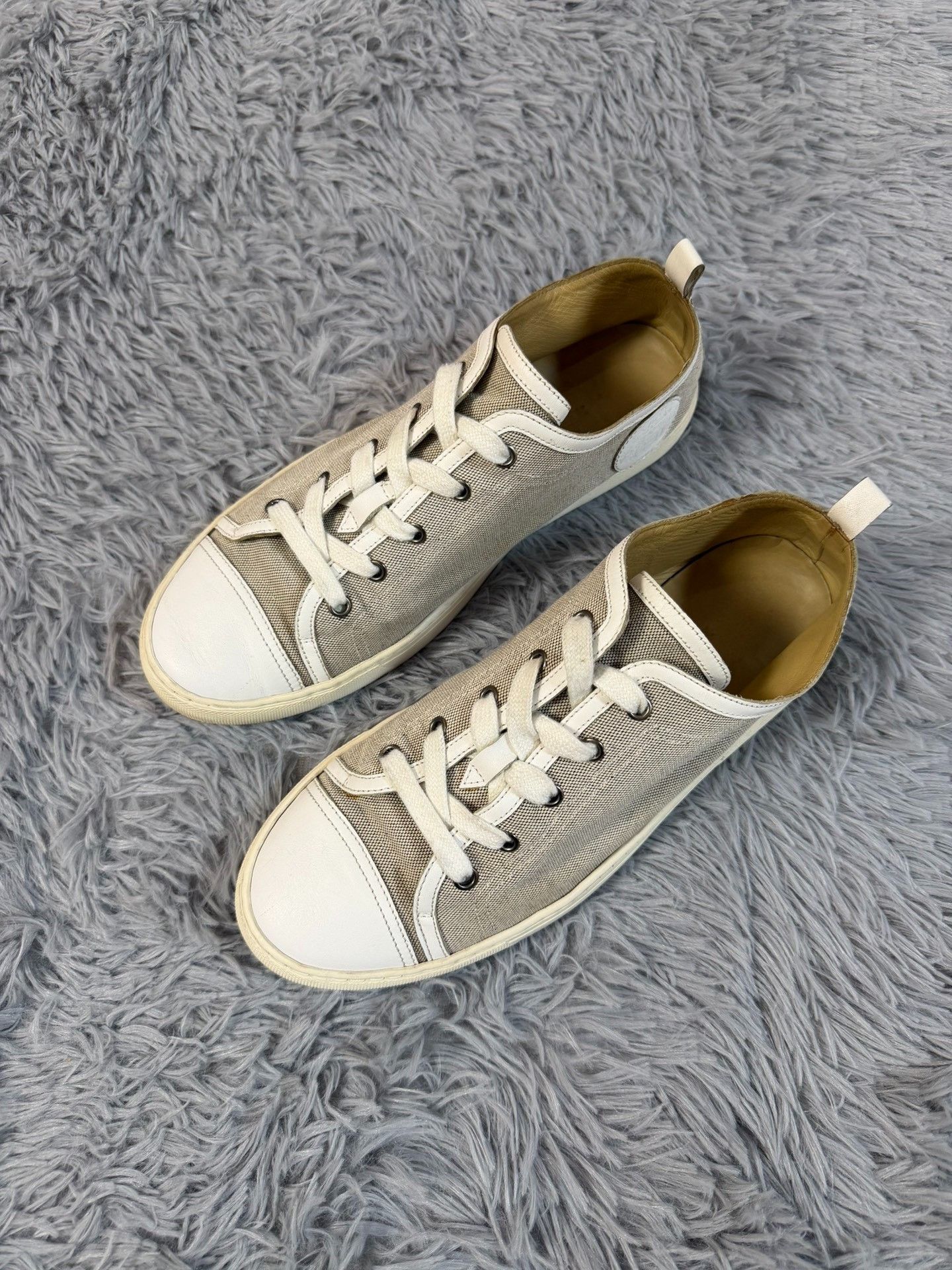 Hermes Hermes Casual Gray Lowtop Sneakers 8.5 Men Size US 8.5 / EU 41-42 - 1 Thumbnail