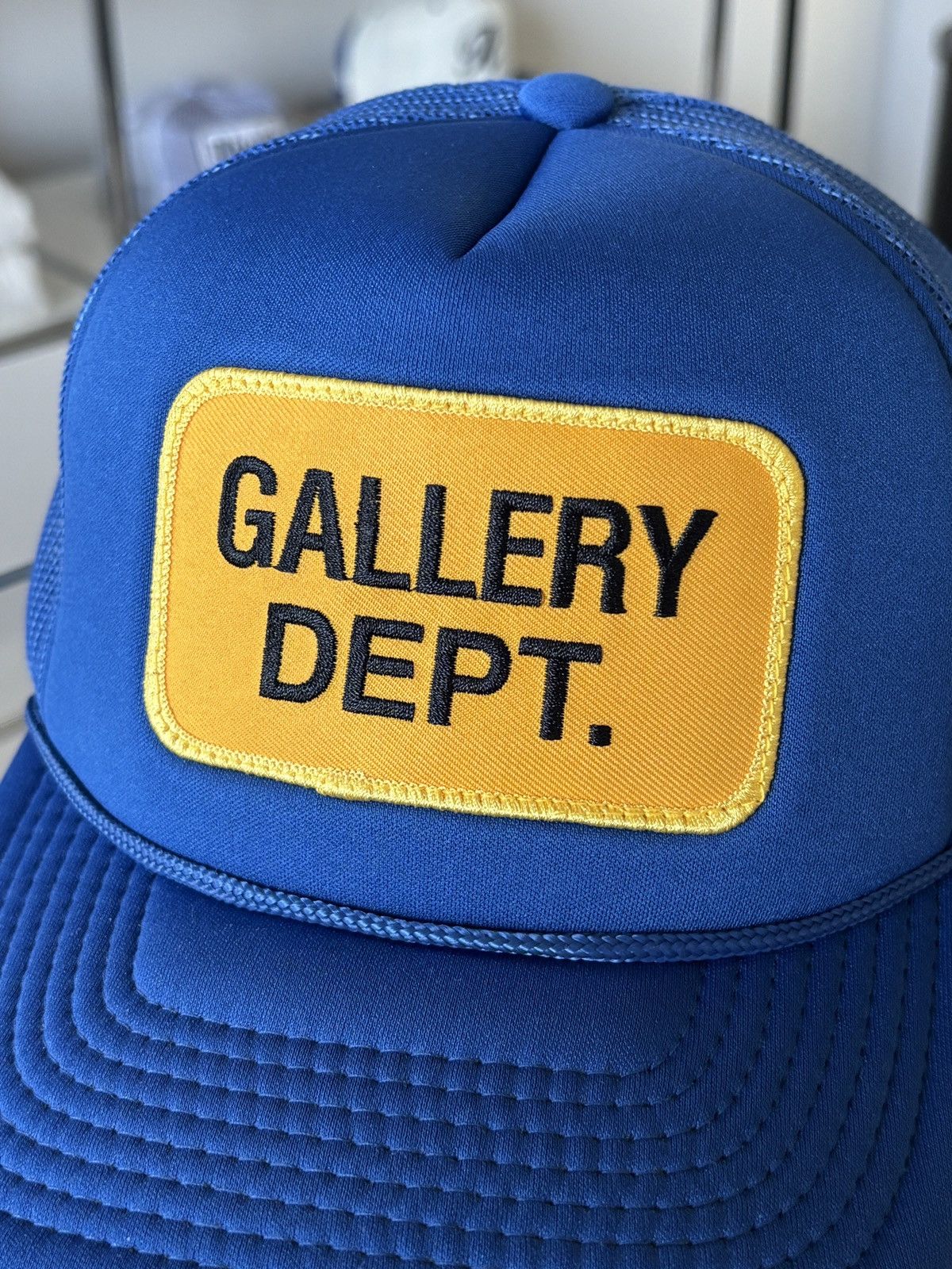 Gallery Dept. GALLERY DEPT BLUE PATCH LOGO HAT Size ONE SIZE - 4 Thumbnail