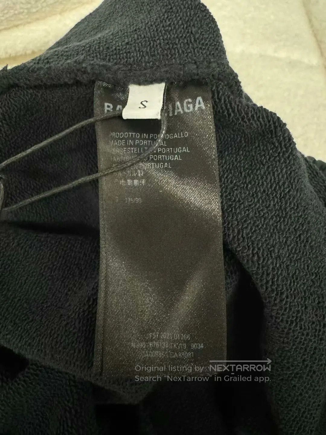 Balenciaga Balenciaga Distressed Black Coke Wave Shorts. Size US 40 / EU 56 - 4 Thumbnail