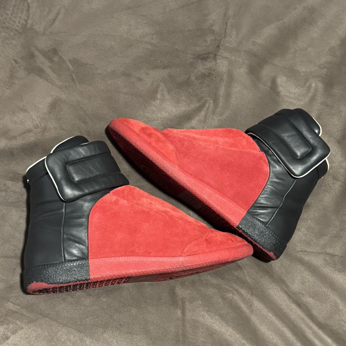 Maison Margiela Maison Margiela Futures Hi-top Red/Black Size US 11 / EU 44 - 1 Thumbnail