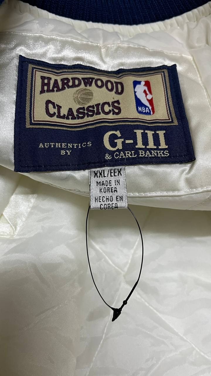 NBA × Vintage NBA Lakers Satin Bombers Jacket Hardwood Classic Carl Banks Size US XXL / EU 58 / 5 - 9 Thumbnail