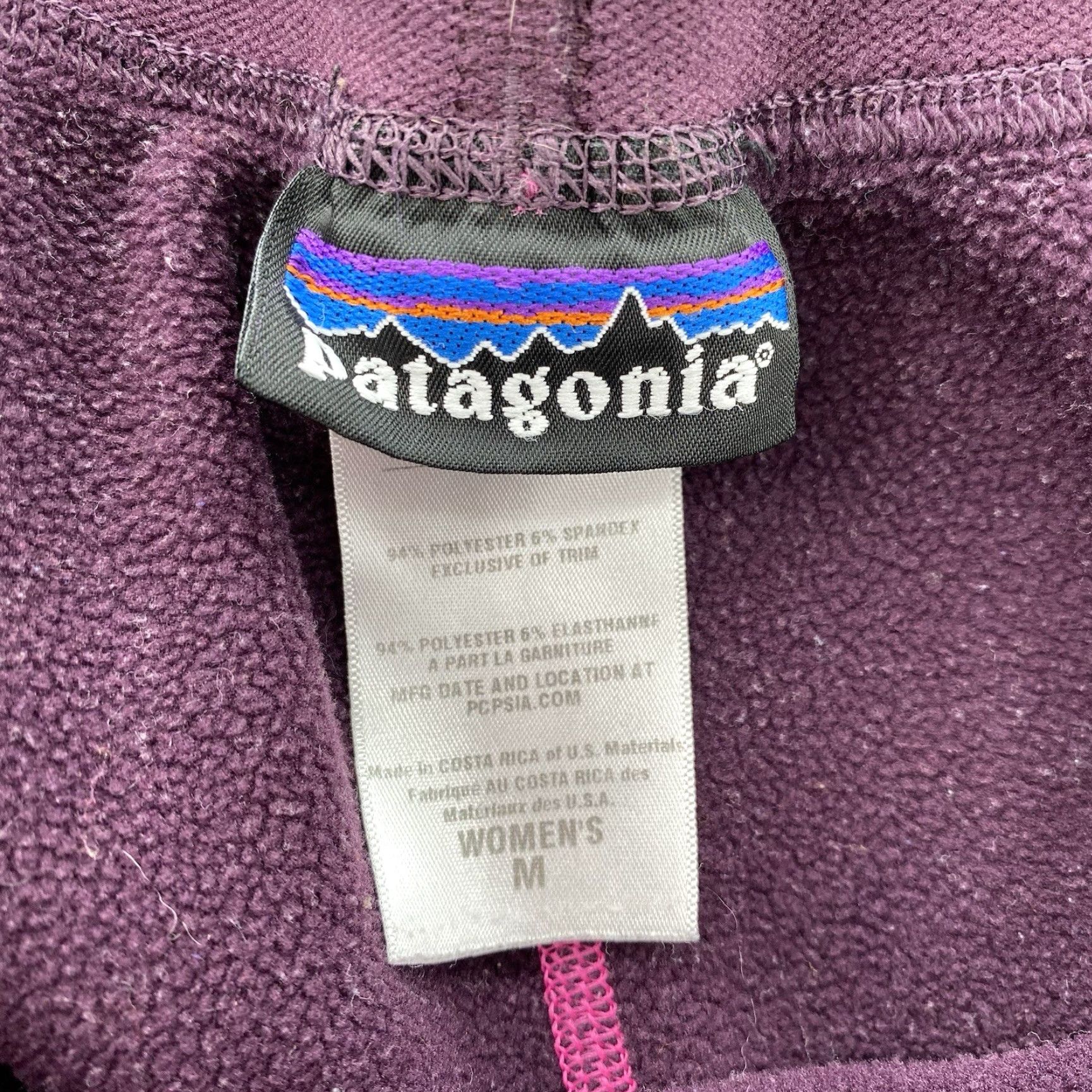 Patagonia VINTAGE Patagonia Sweatpants Womens Medium Red Fleece Jogger Pants Travel Sporswear Base Size 32" / US 10 / IT 46 - 2 Thumbnail