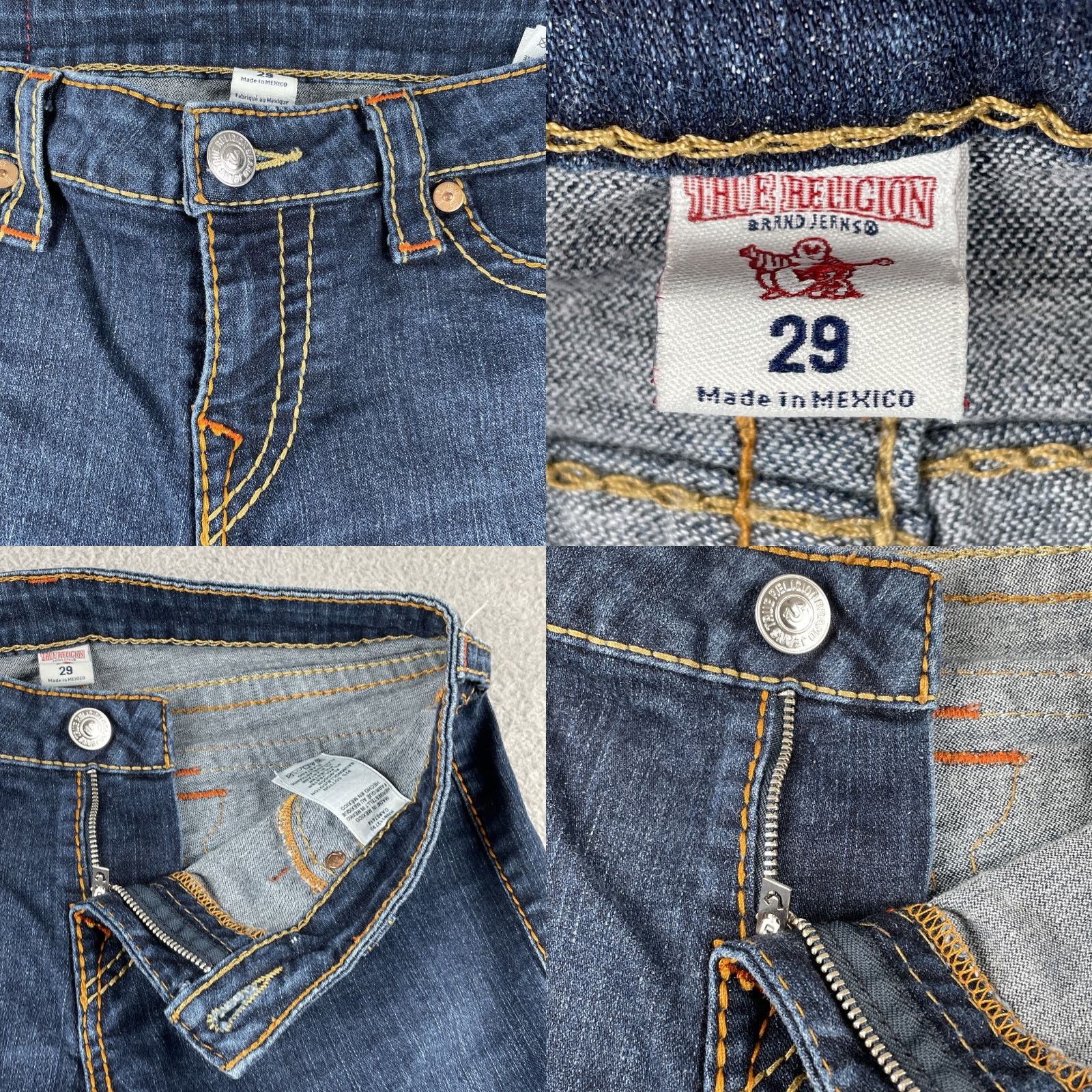 True Religion VINTAGE False Size 29" - 8 Thumbnail