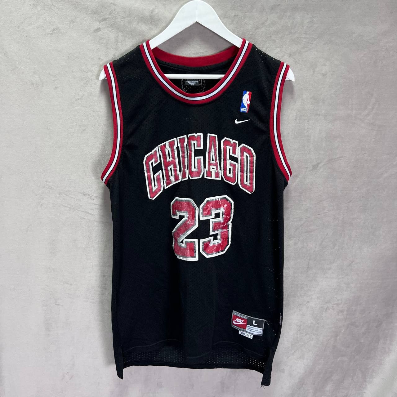 NBA Vintage Nike Chicago Bulls Michael Jordan #23 Jersey Black Size US L / EU 52-54 / 3 - 1 Thumbnail