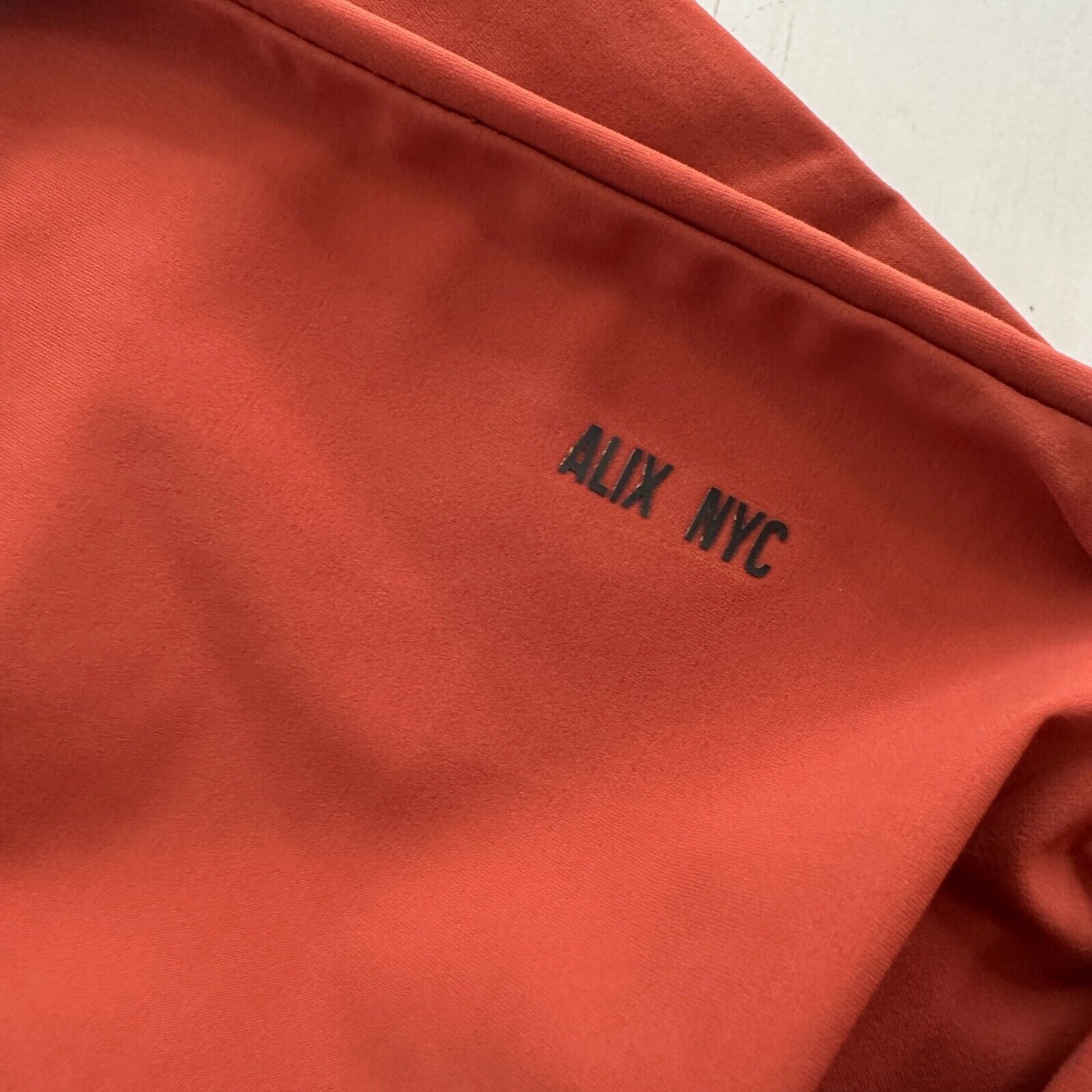 Other Alix NYC Rust Avon Asymmetrical Neckline One-Shoulder Crop S Size S / US 4 / IT 40 - 6 Thumbnail