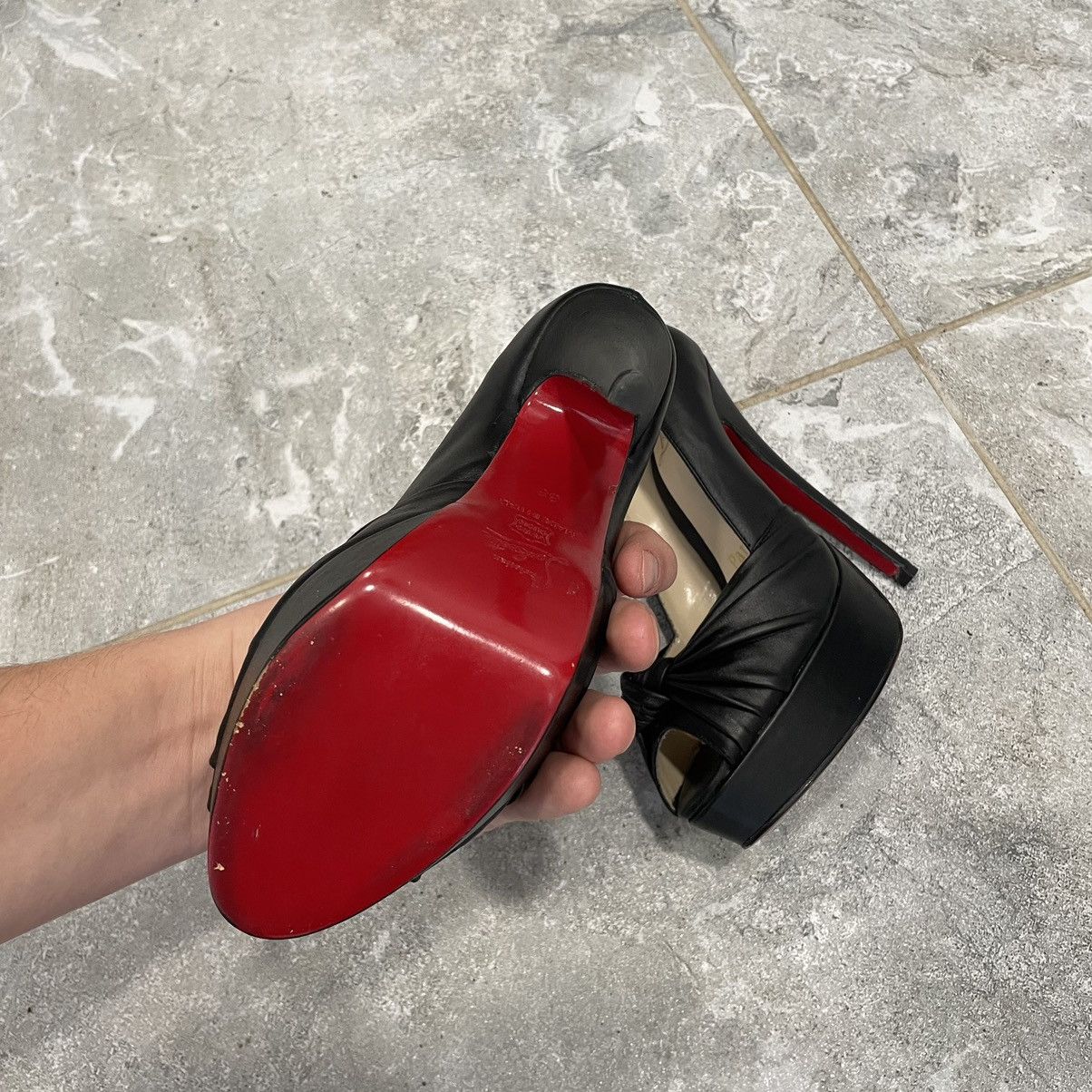 Christian Louboutin 38 Christian Louboutin Luxury heels Greissimo Leather Pump Size US 8 / IT 38 - 3 Thumbnail