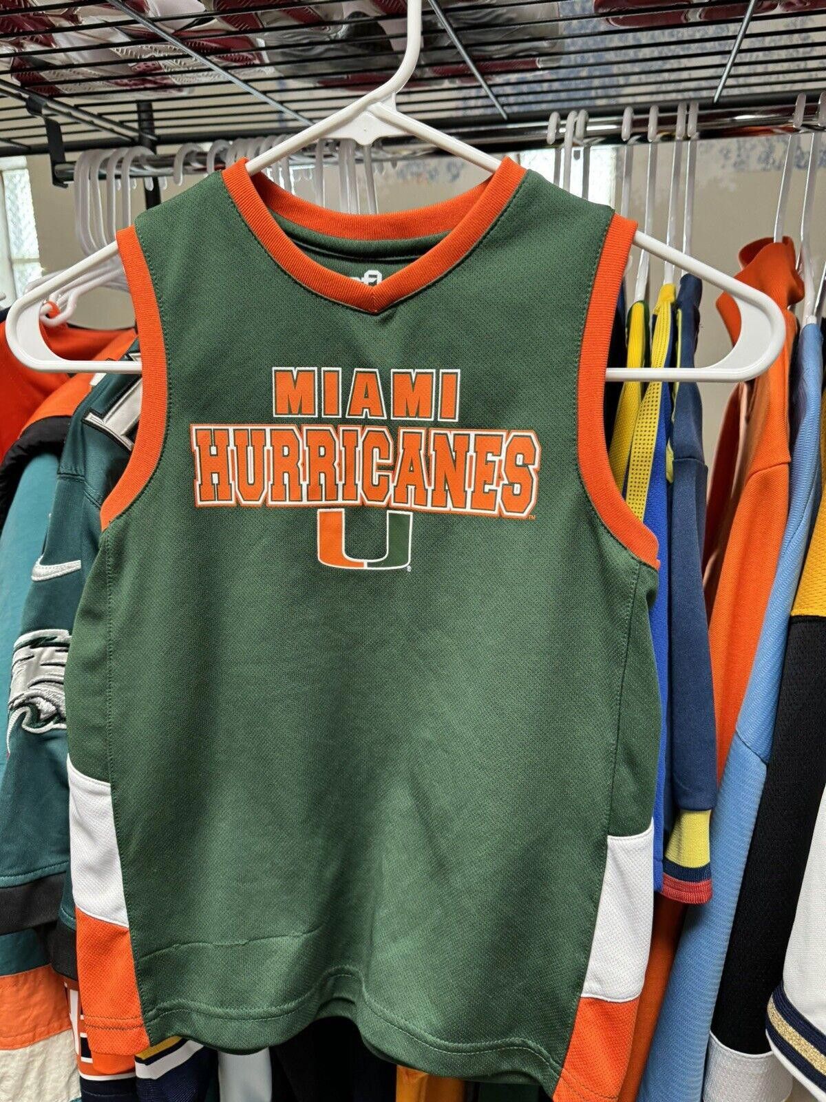 NCAA NCAA Miami Hurricanes Basketball Jersey Size XS / US 0-2 / IT 36-38 - 2 Thumbnail