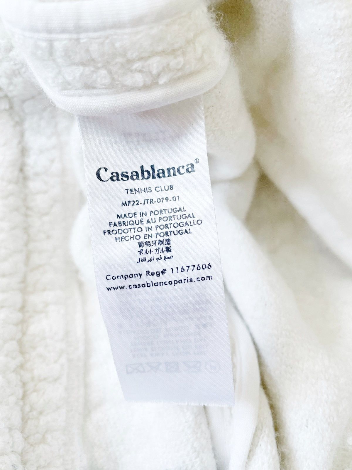 Casablanca Casablanca Men Cream White Color Straight Track Pants Size M Size US 31 - 8 Thumbnail