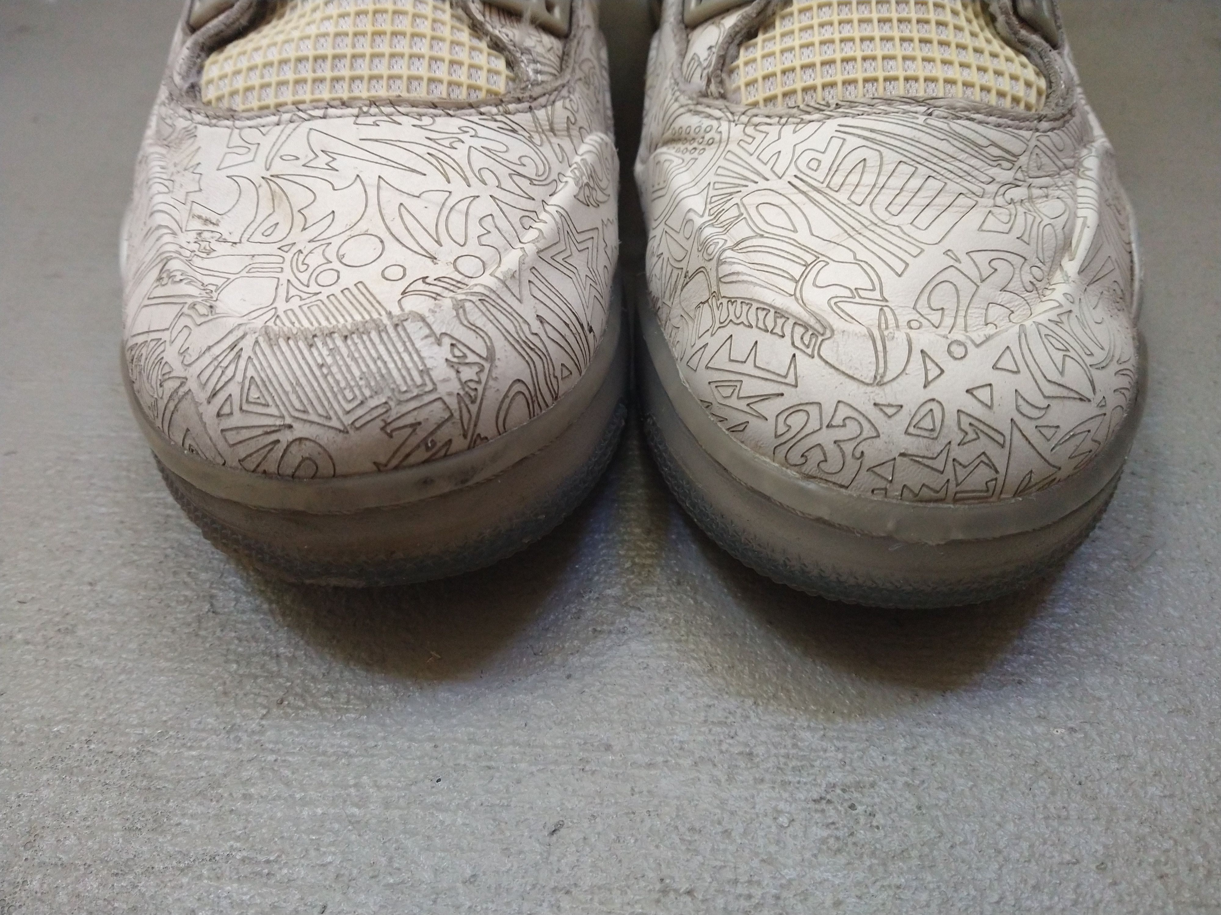 Jordan Brand × Nike Nike Air Jordan 4 Retro 30th Anniversary Laser 12 705333-105 Size US 12 / EU 45 - 2 Thumbnail