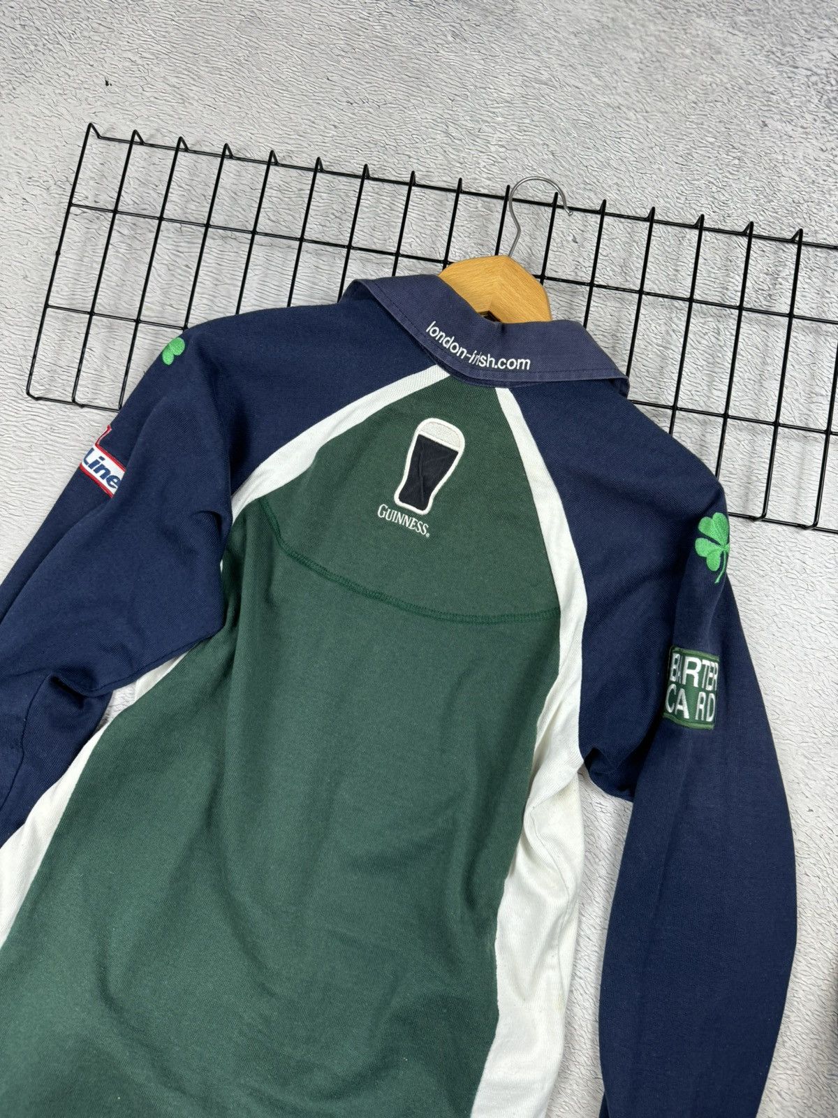 Canterbury of New Zealand × Vintage Vintage 2003 London Irish Union CanterburyRugby Jersey Size US M / EU 48-50 / 2 - 10 Thumbnail