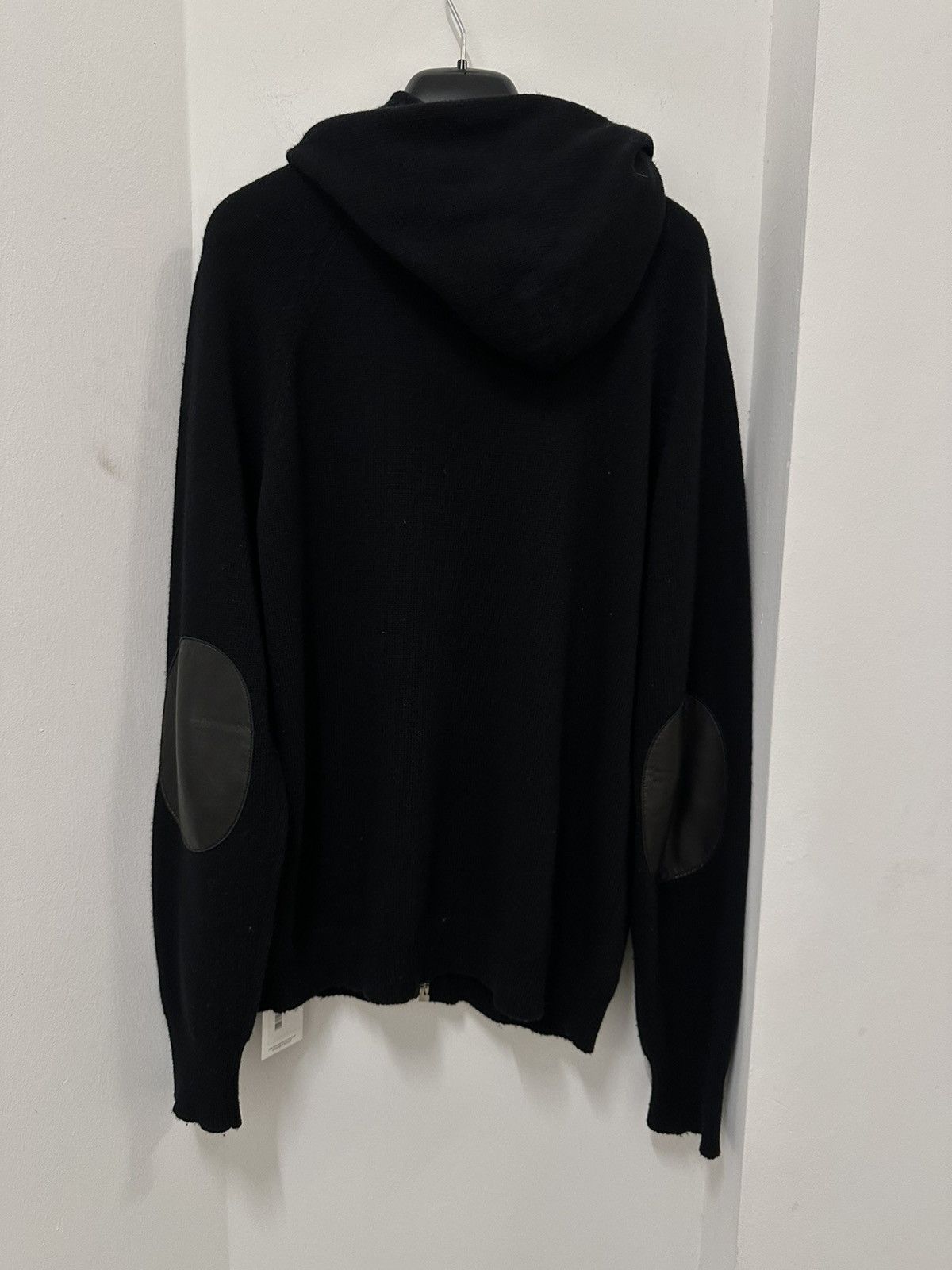 Saint Laurent Paris Saint Laurent 2013 Cashmere Lamb leather elbow Hoodie L Size US L / EU 52-54 / 3 - 2 Thumbnail