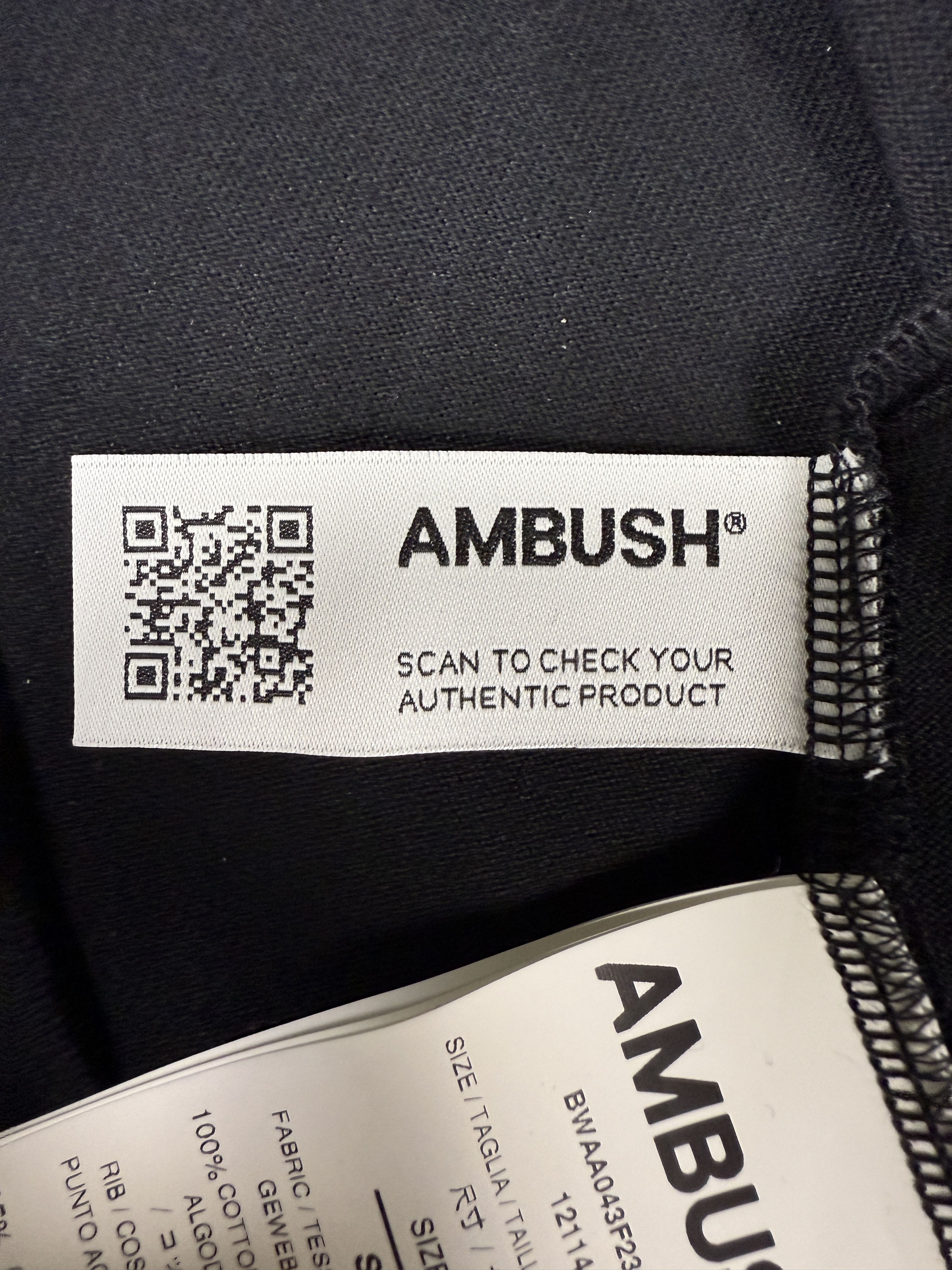 Ambush Design $250 Ambush Reflective Cropped Fitted T-Shirt Size S / US 4 / IT 40 - 9 Thumbnail