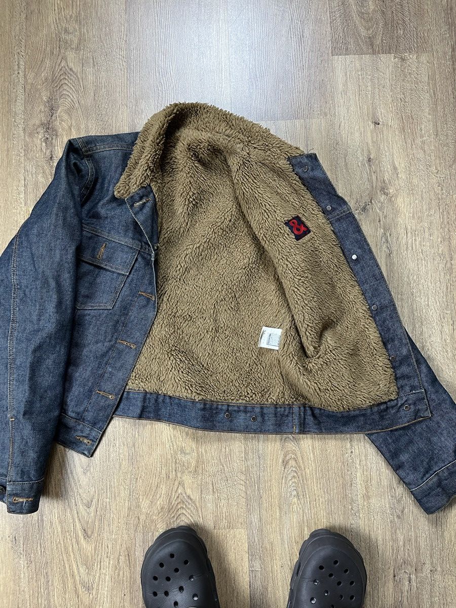 Designer × Dolce & Gabbana ➕ Dolce & Gabbana fur lined indigo trucker denim jacket y2k Size M / US 6-8 / IT 42-44 - 6 Thumbnail