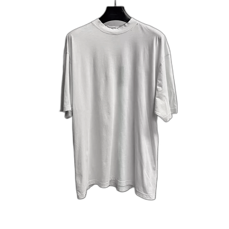 Balenciaga Balenciaga White Letter Print T-Shirt Size US S / EU 44-46 / 1 - 1 Thumbnail