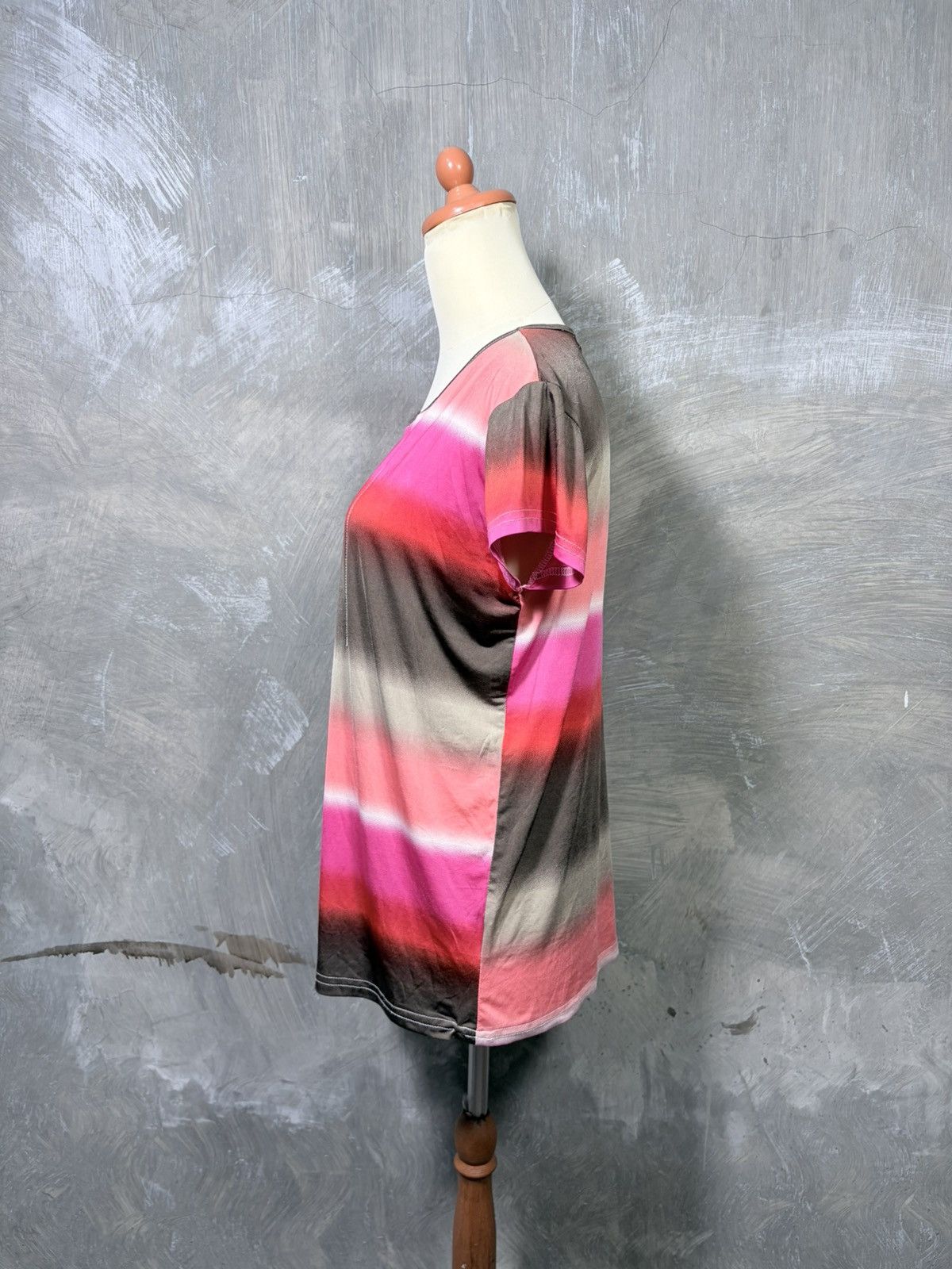 Japanese Brand Y2K Japanese Copain Women Multicolour T-shirt Size M / US 6-8 / IT 42-44 - 4 Thumbnail