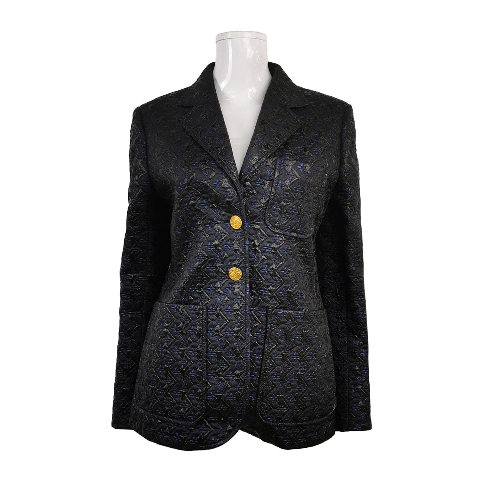 Louis Vuitton Louis Vuitton Monogram Jacquard Blazer Size 40 Size M / US 6-8 / IT 42-44 - 1 Thumbnail