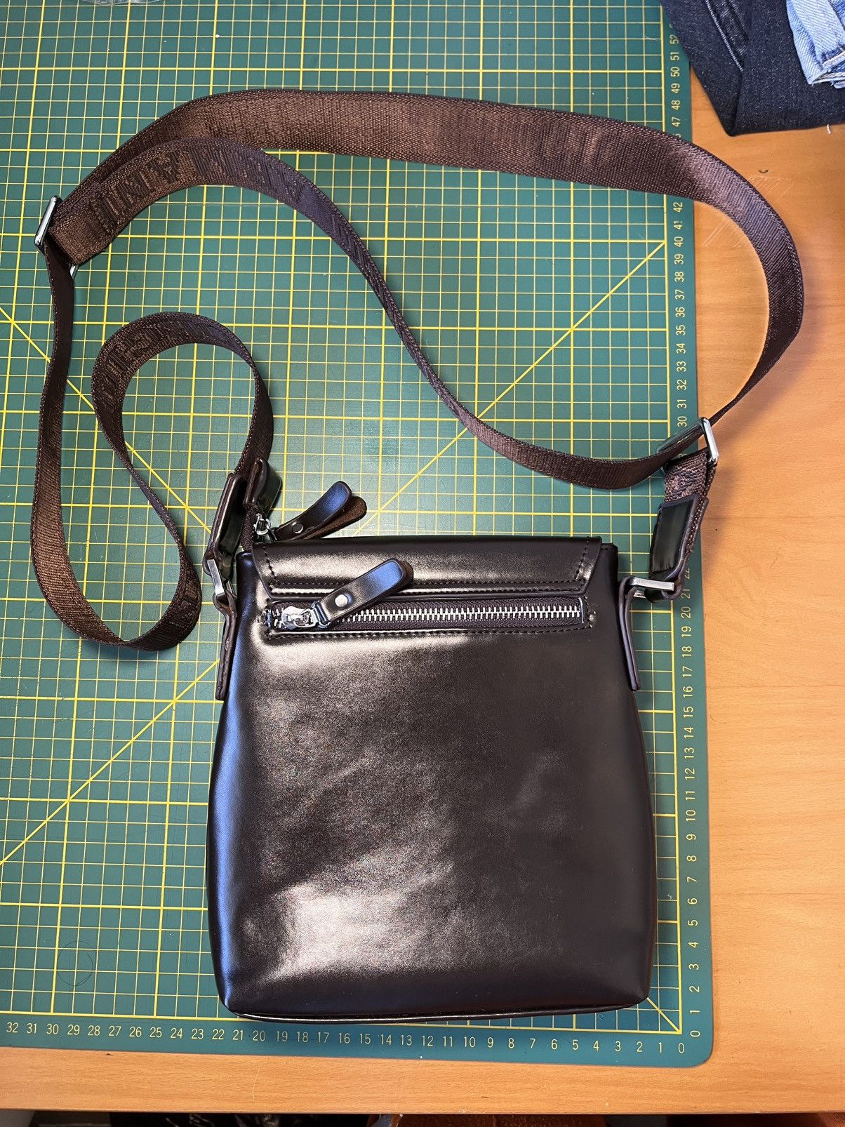 Giorgio Armani Giorgio Armani leather crossbody flap bag Size ONE SIZE - 2 Thumbnail