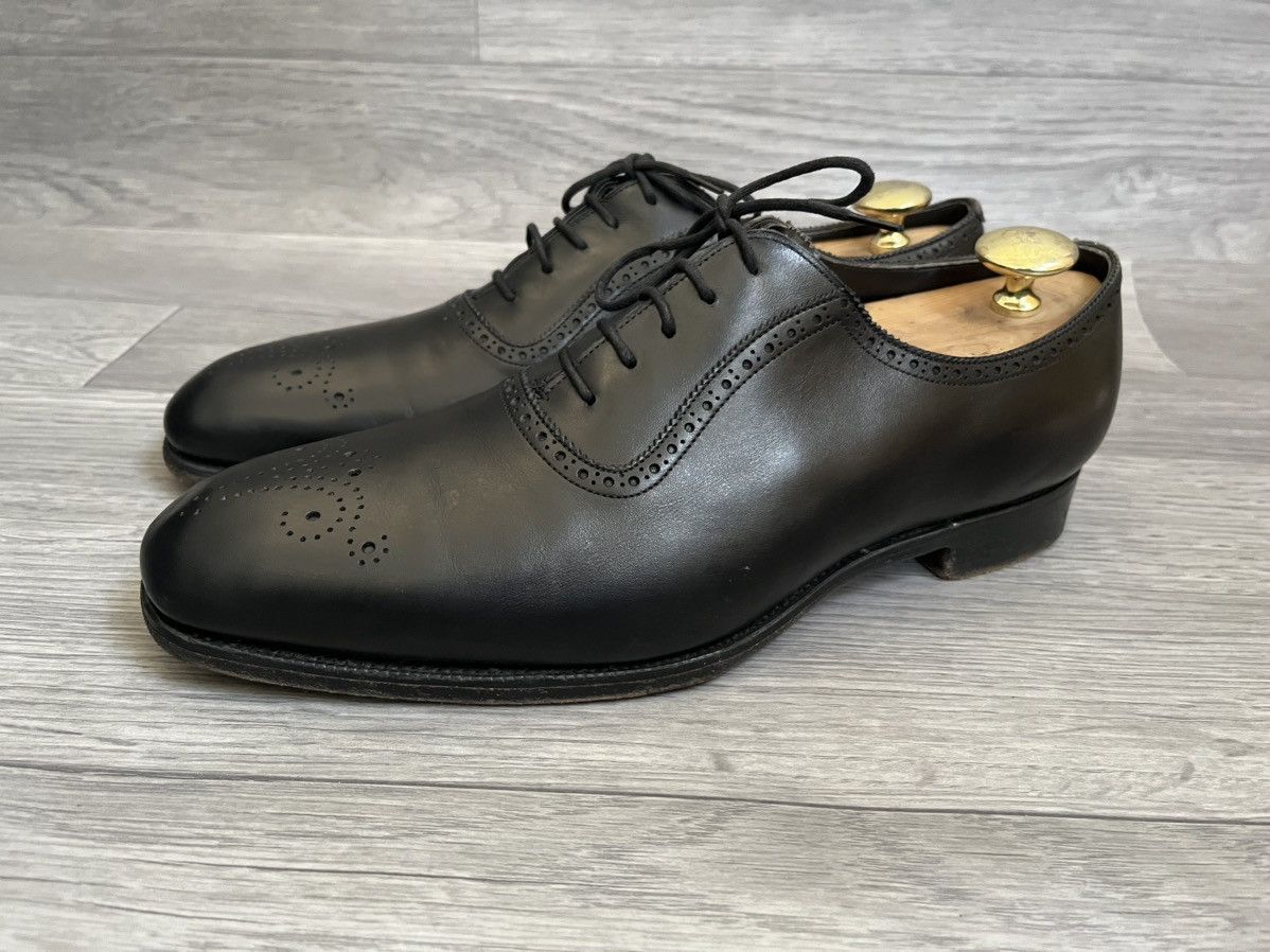 Edward Green Edward green whole cit black leather oxford shoes sz 9.5 Size US 9.5 / EU 42-43 - 4 Thumbnail