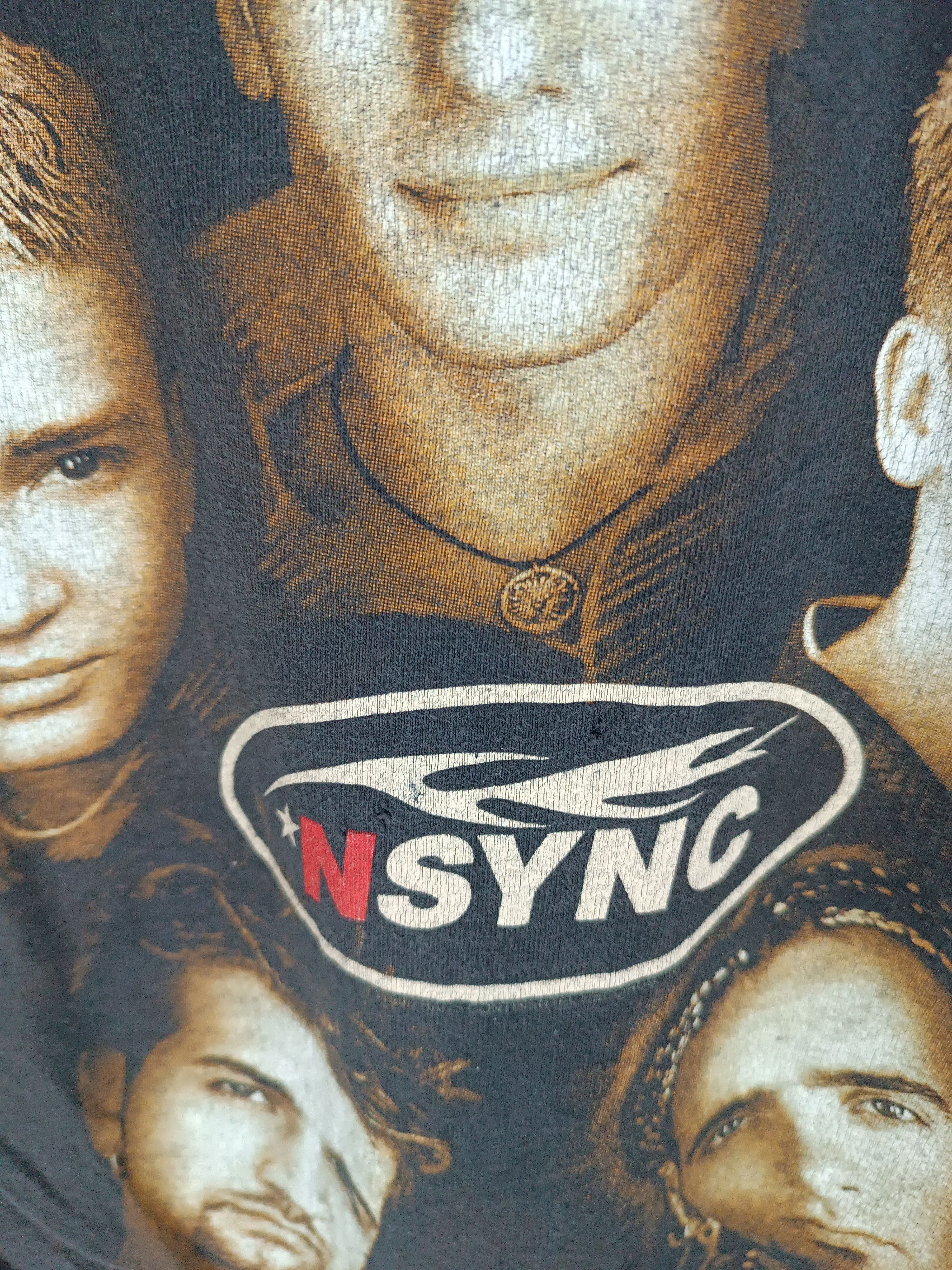 Band Tees VINTAGE '99 NSYNC FADED TEE VERY RARE backstreet otown spice Size US M / EU 48-50 / 2 - 12 Thumbnail