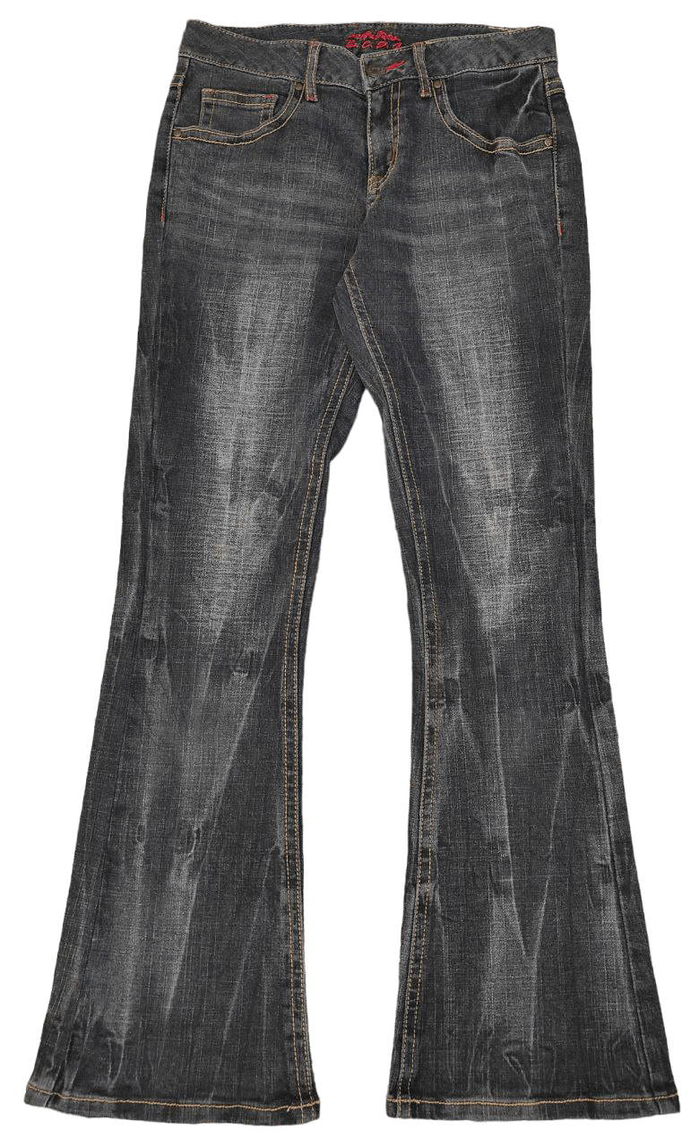 Japanese Brand Japanese BCBG Flare Denim Size US 30 / EU 46 - 1 Thumbnail